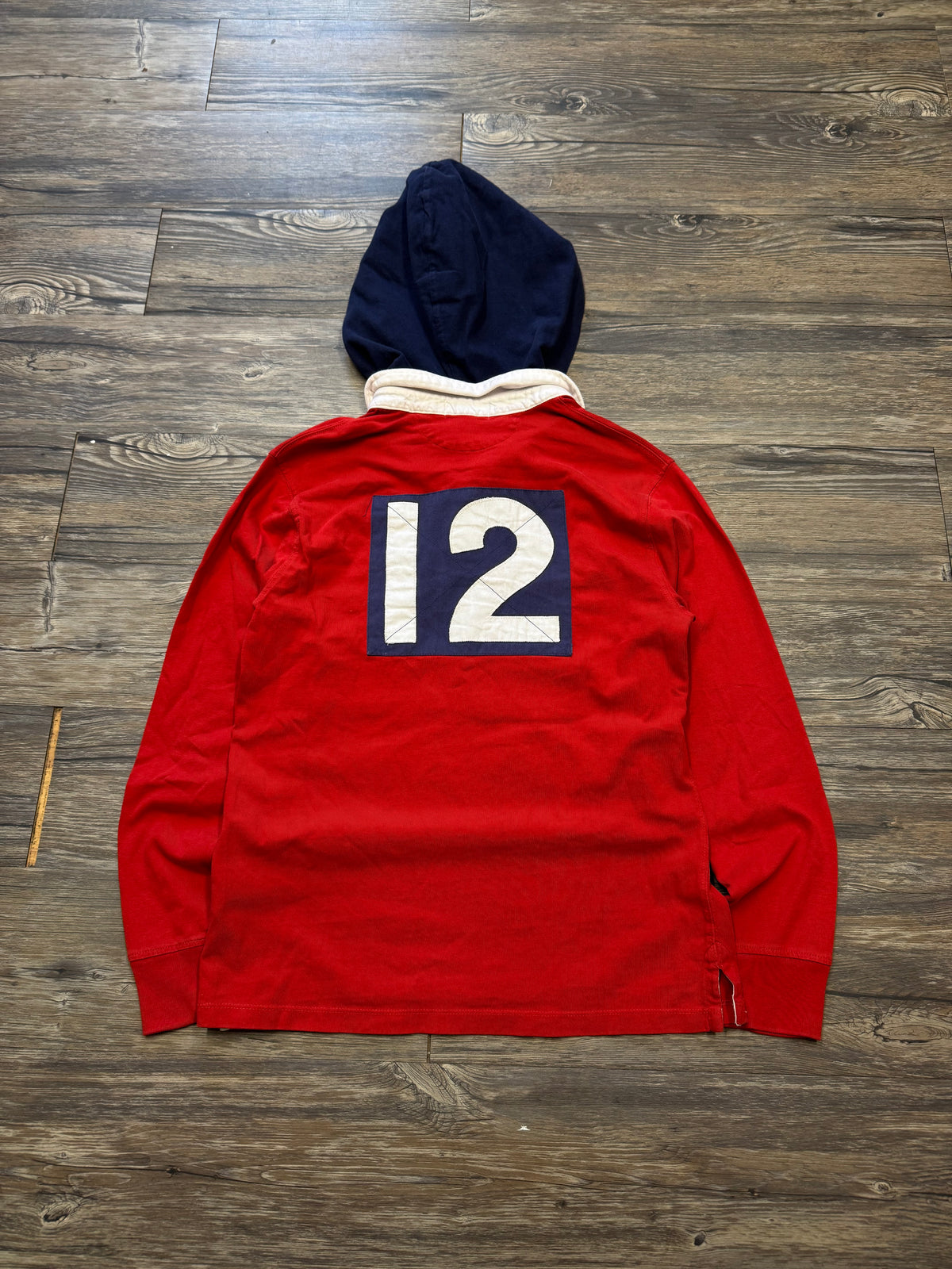POLO RALPH LAUREN RLPC HOODED HENLEY (XS)