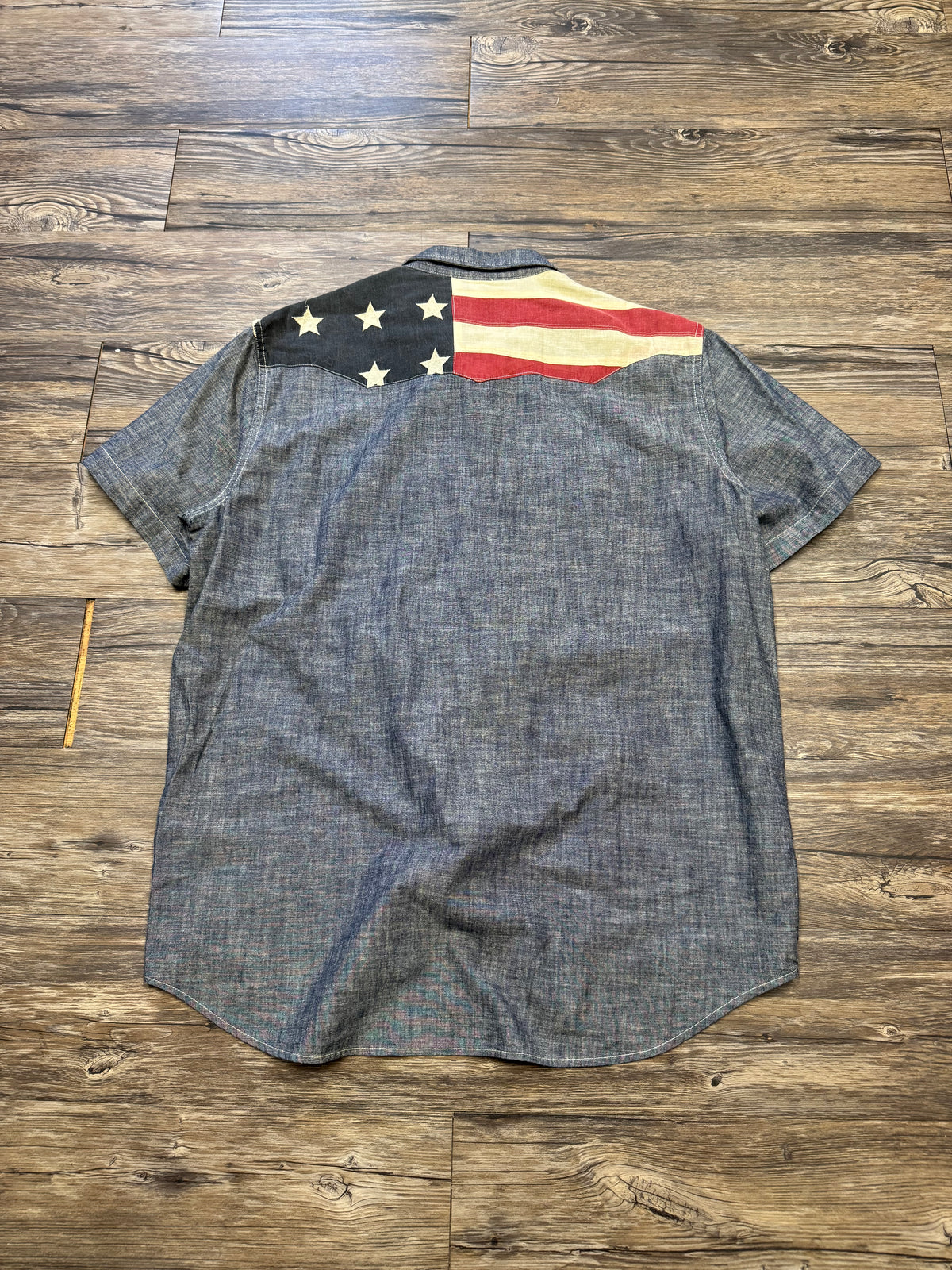POLO RALPH LAUREN DENIM & SUPPLY AMERICAN BUTTON UP SHIRT (XL)
