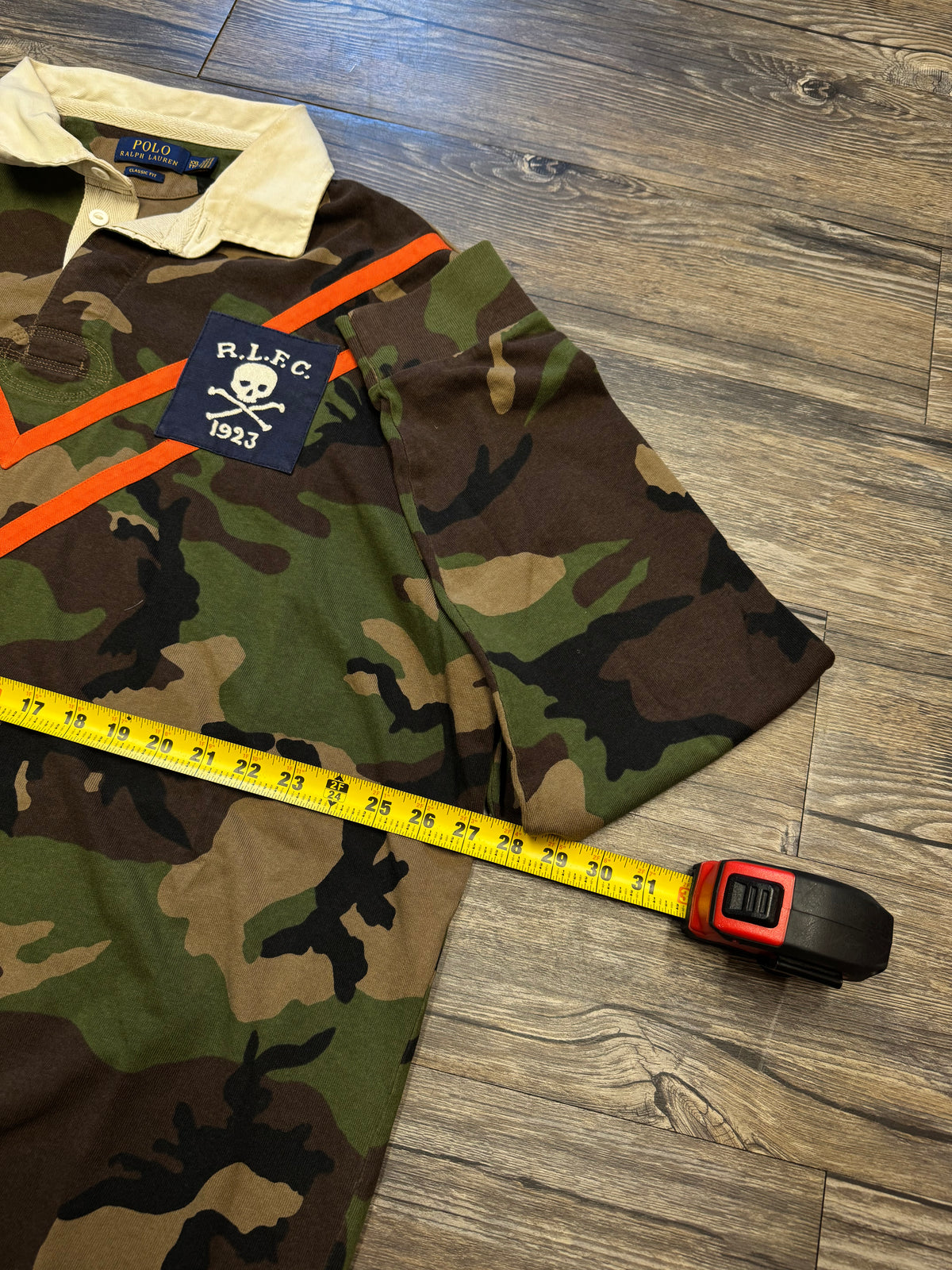 POLO RALPH LAUREN CAMOFLAUGE POLO (XXL)