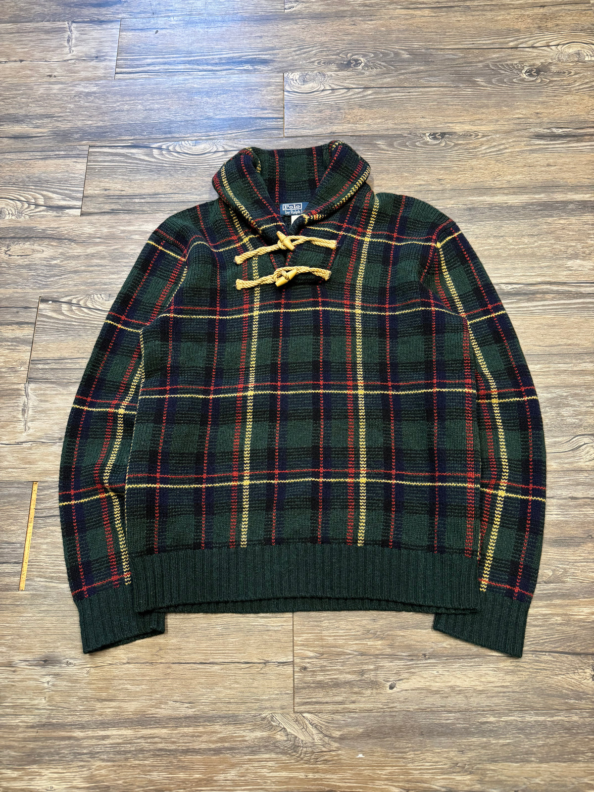 POLO RALPH LAUREN SAMPLE KNITTED SHAWL (M)
