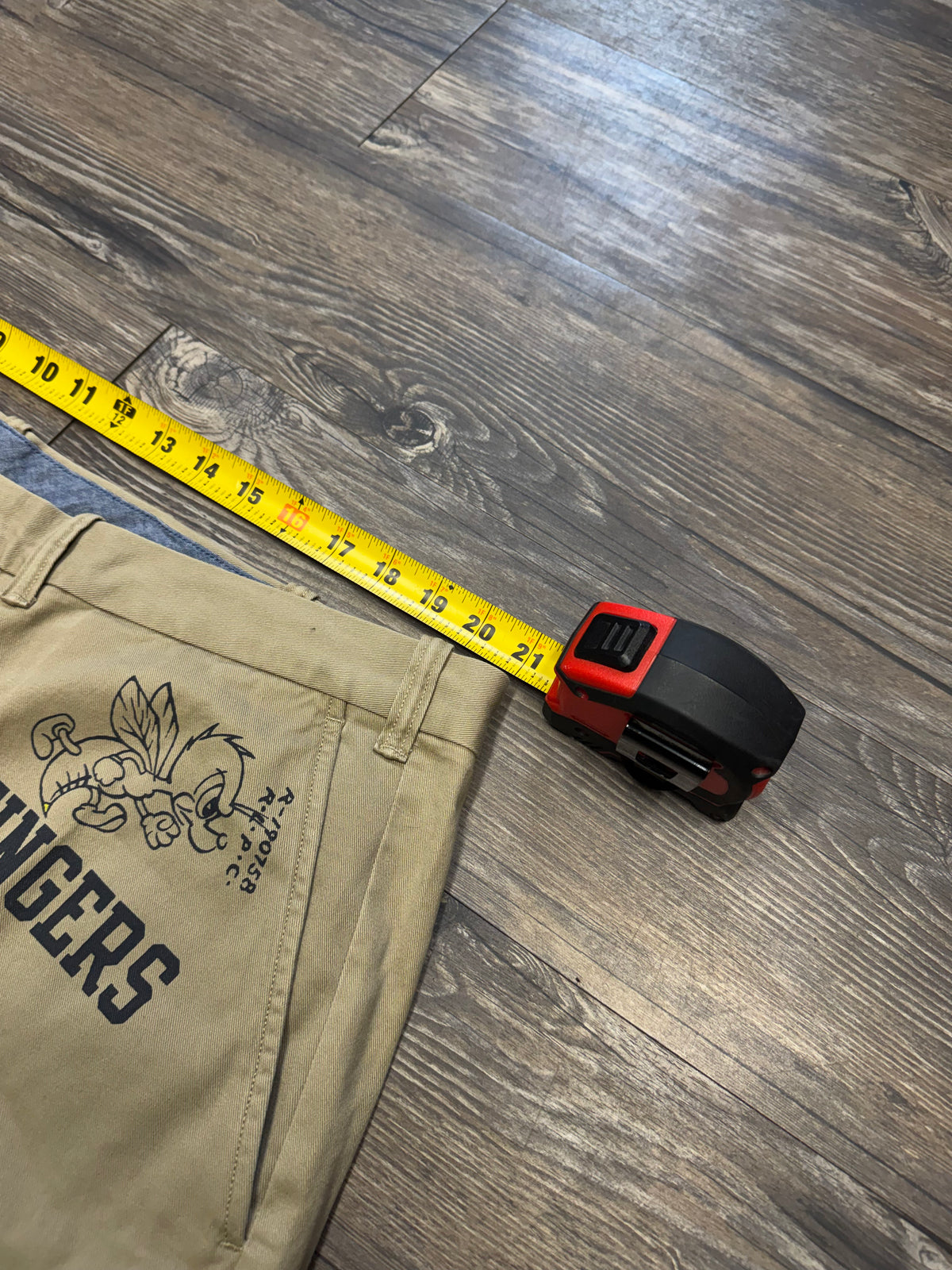 POLO RALPH LAUREN BAGGY FIT GRAPHIC STENCIL CHINO PANTS (42)