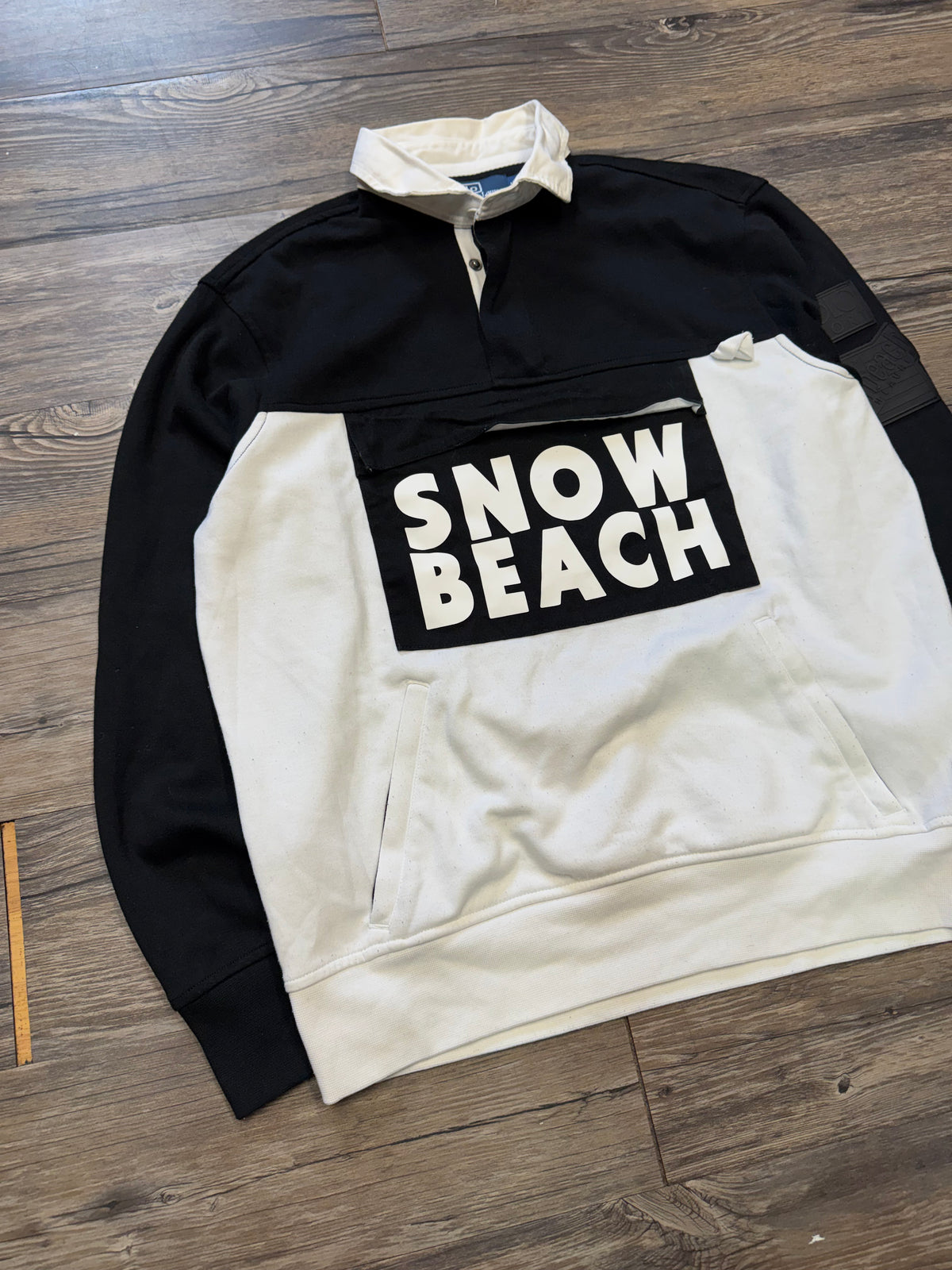 POLO RALPH LAUREN SPORT SNOWBEACH RUGBY LONGSLEEVE SHIRT (M)