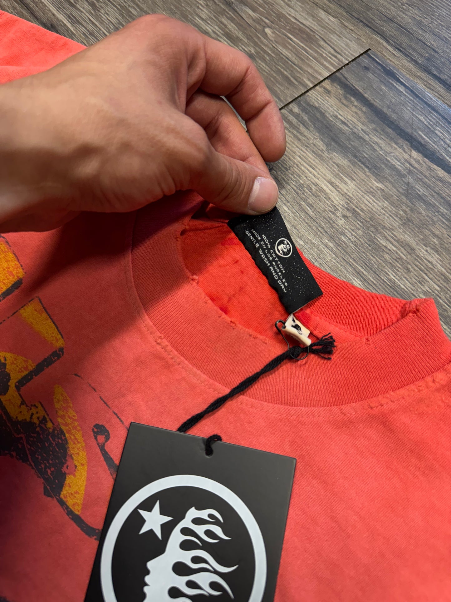 HELLSTAR RASTA GRAPHIC TEE (L)