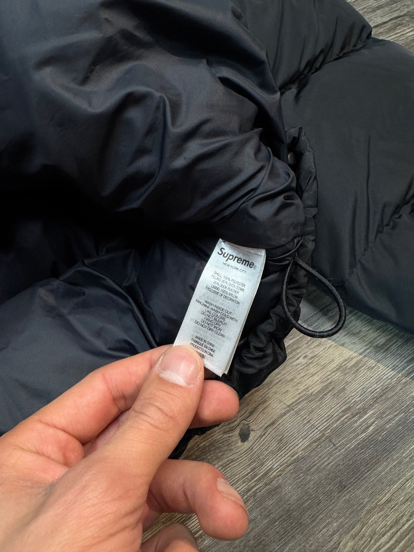 SUPREME UMBRO DOWN PUFFER JACKET (MEDIUM)