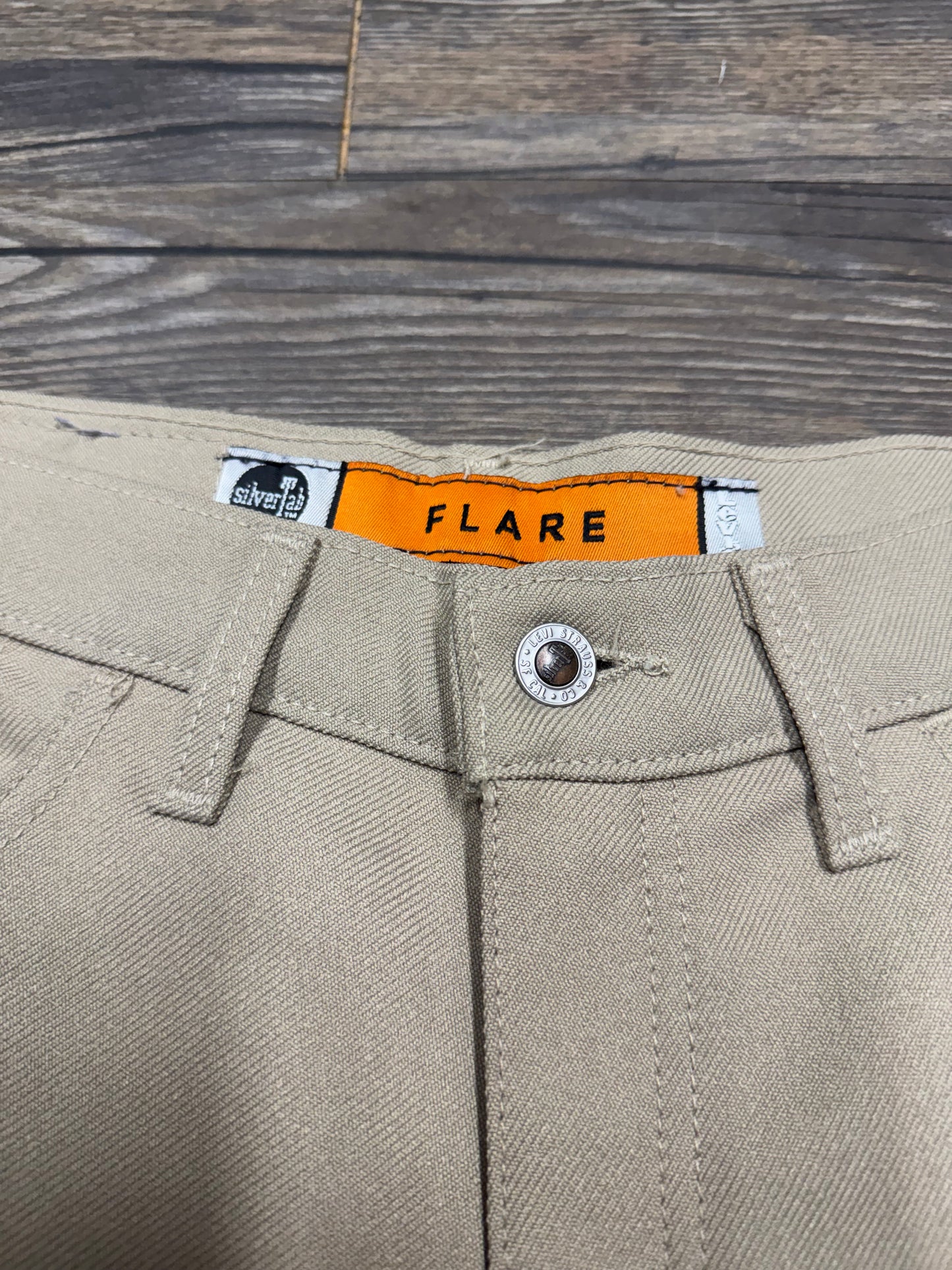 SILVER TAB LEVIS FLARE PANTS (31x30)