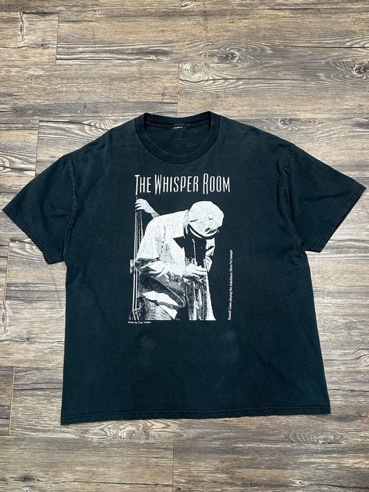 90’s JAZZ CLUB “THE WHISPER ROOM” T-SHIRT (LARGE)