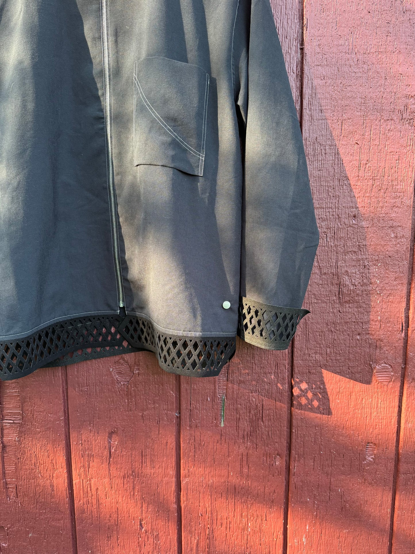 NULABEL NETTED ZIP JACKET (M)
