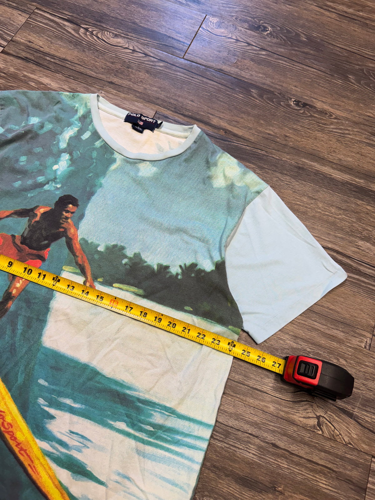 POLO RALPH LAUREN SPORT 1992 SURFING T-SHIRT (XL)