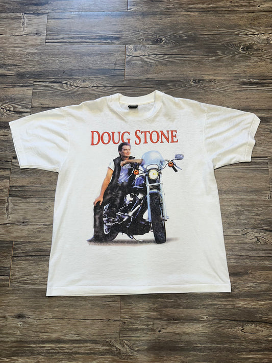 VINTAGE DOUG STONE GRAPHIC T-SHIRT (XL)