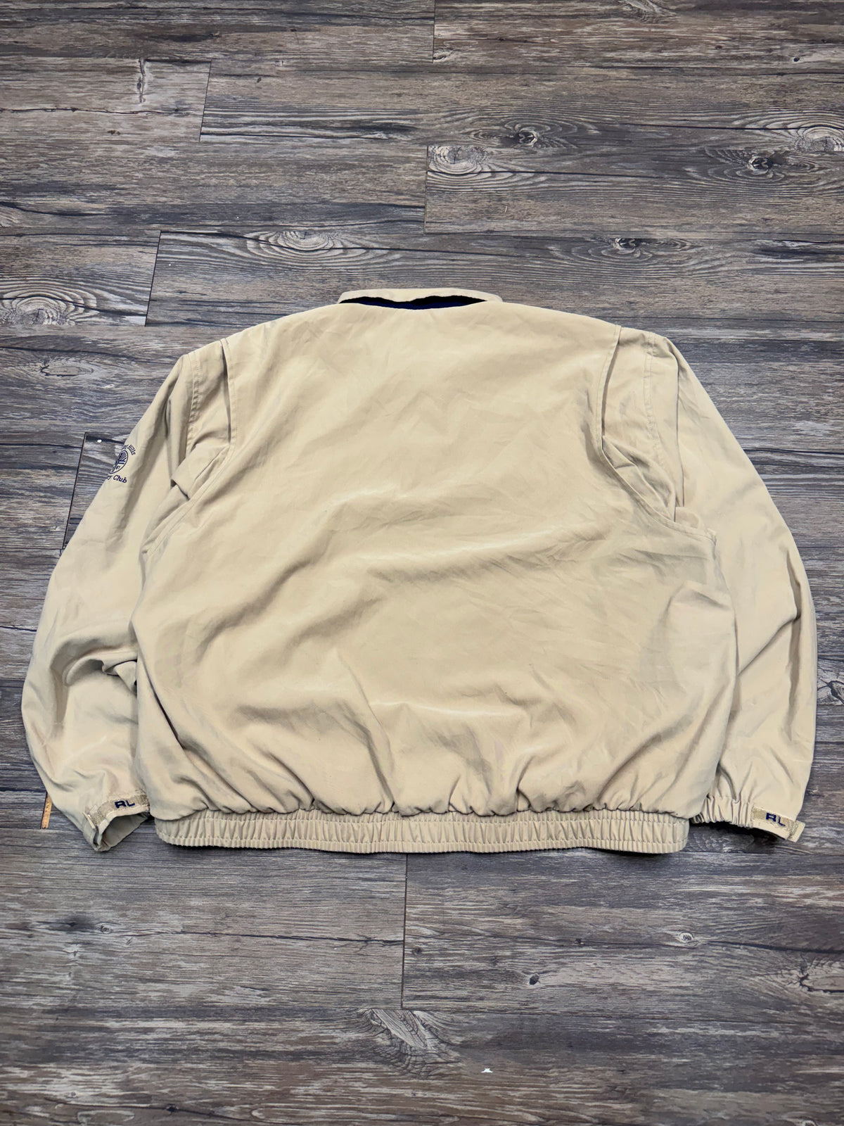 POLO RALPH LAUREN GOLF QUARTER ZIP HARRINGTON LIGHTWEIGHT JACKET (XL)