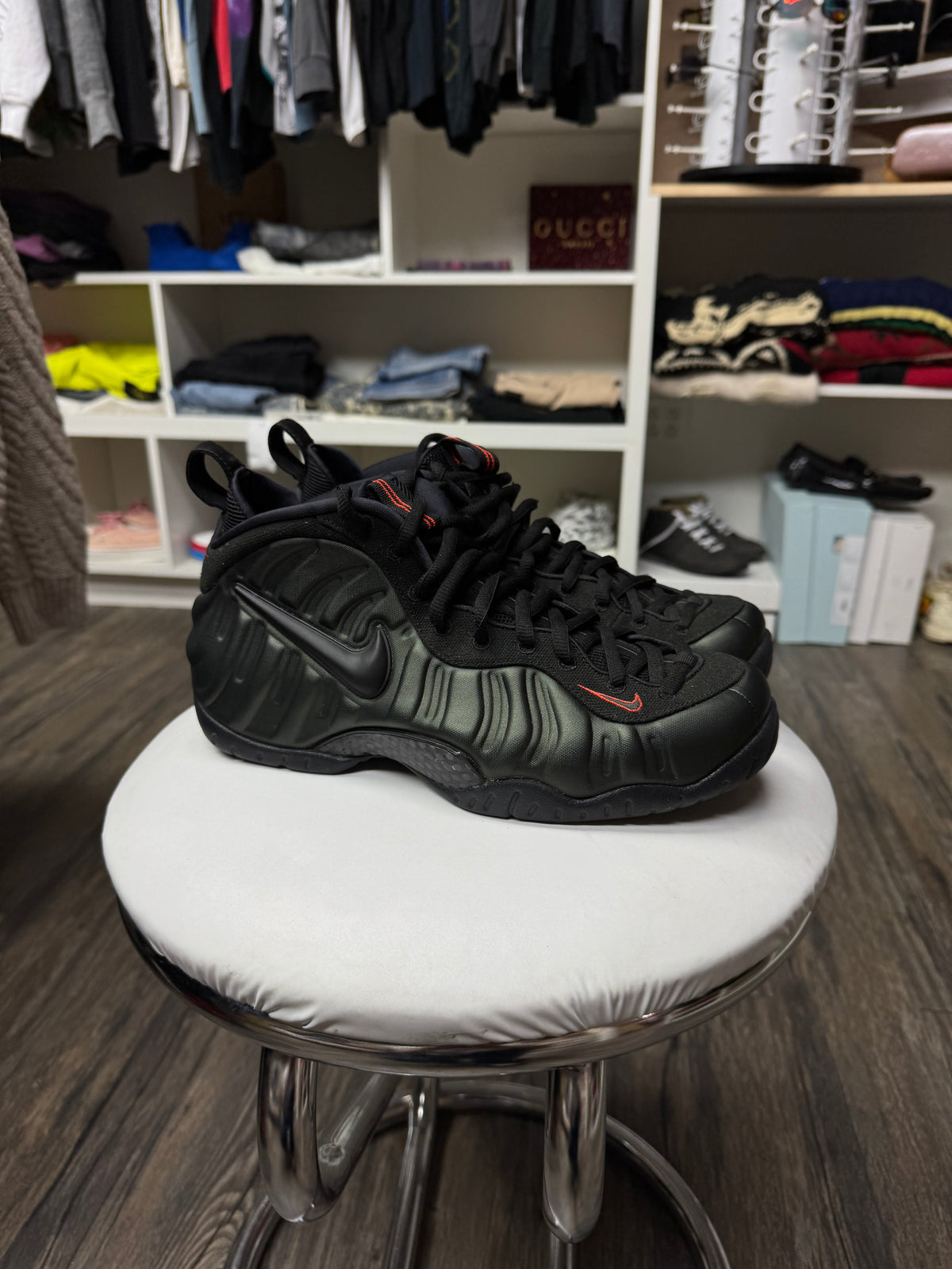 NIKE AIR FOAMPOSITE SEQUOIA (10.5)