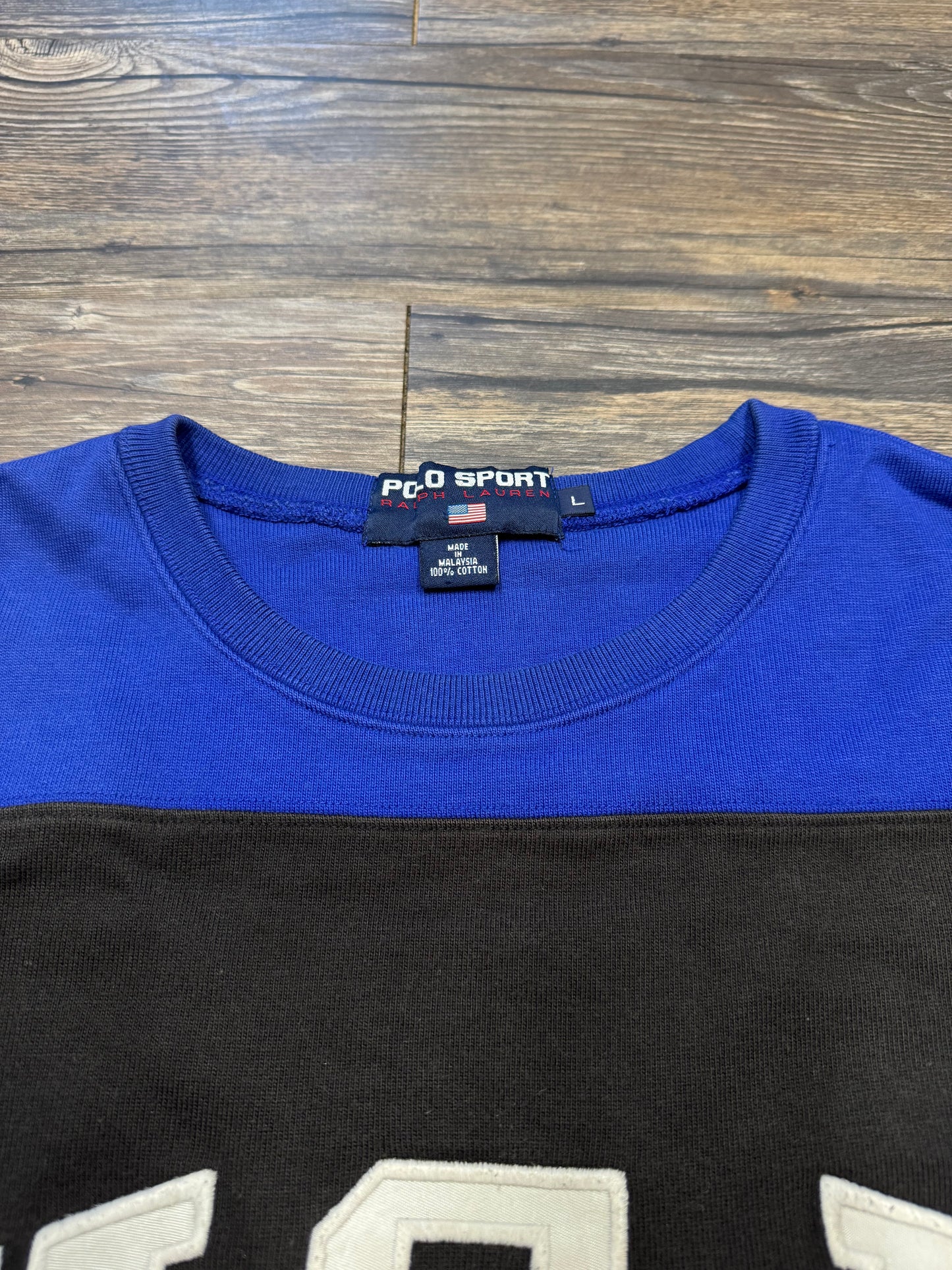 RALPH LAUREN POLO SPORT USA HOCKEY JERSEY (L)