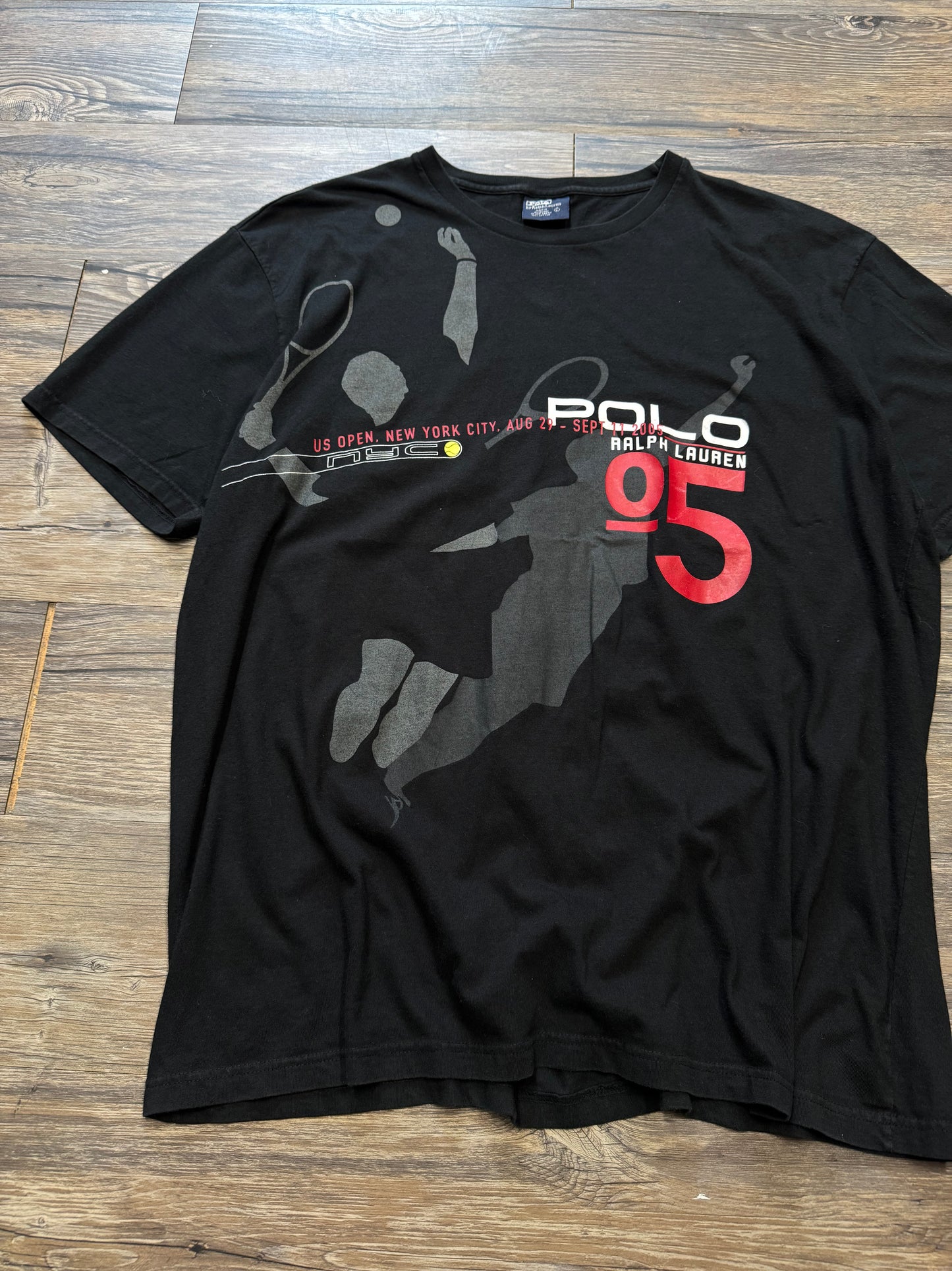POLO RALPH LAUREN 2005 US OPEN T-SHIRT (L)