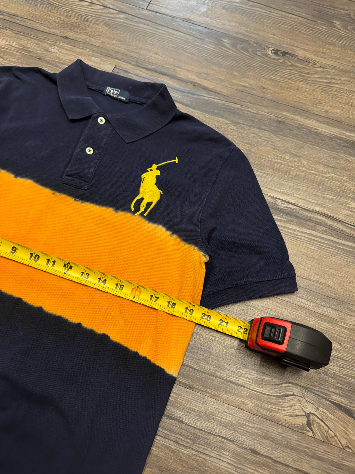 POLO RALPH LAUREN
BIG PONY OMBRE STRIPE POLO (L)