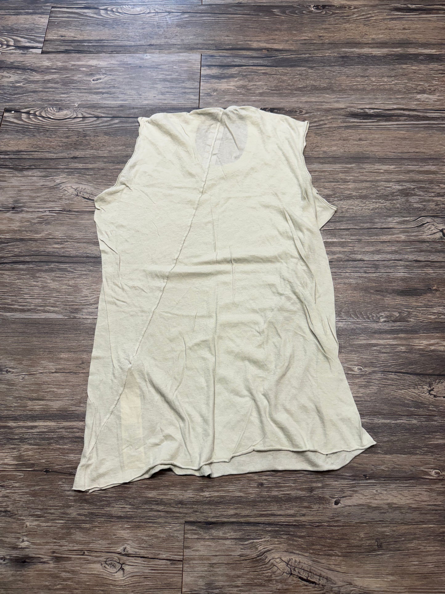 RICK OWENS THIN LAYERED TANK TOP (M)