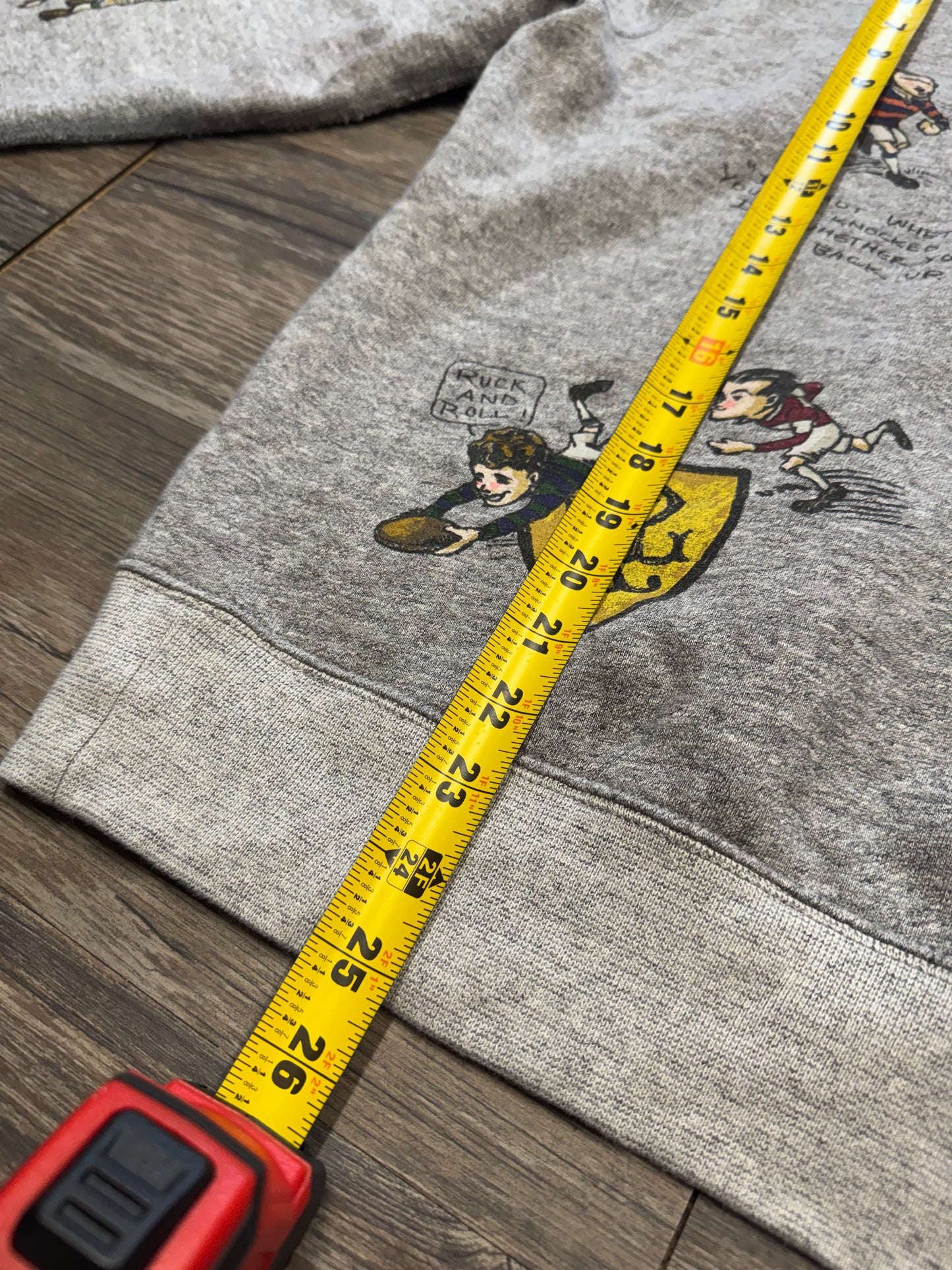 POLO RALPH LAUREN SENIOR CORD HOODIE (L)