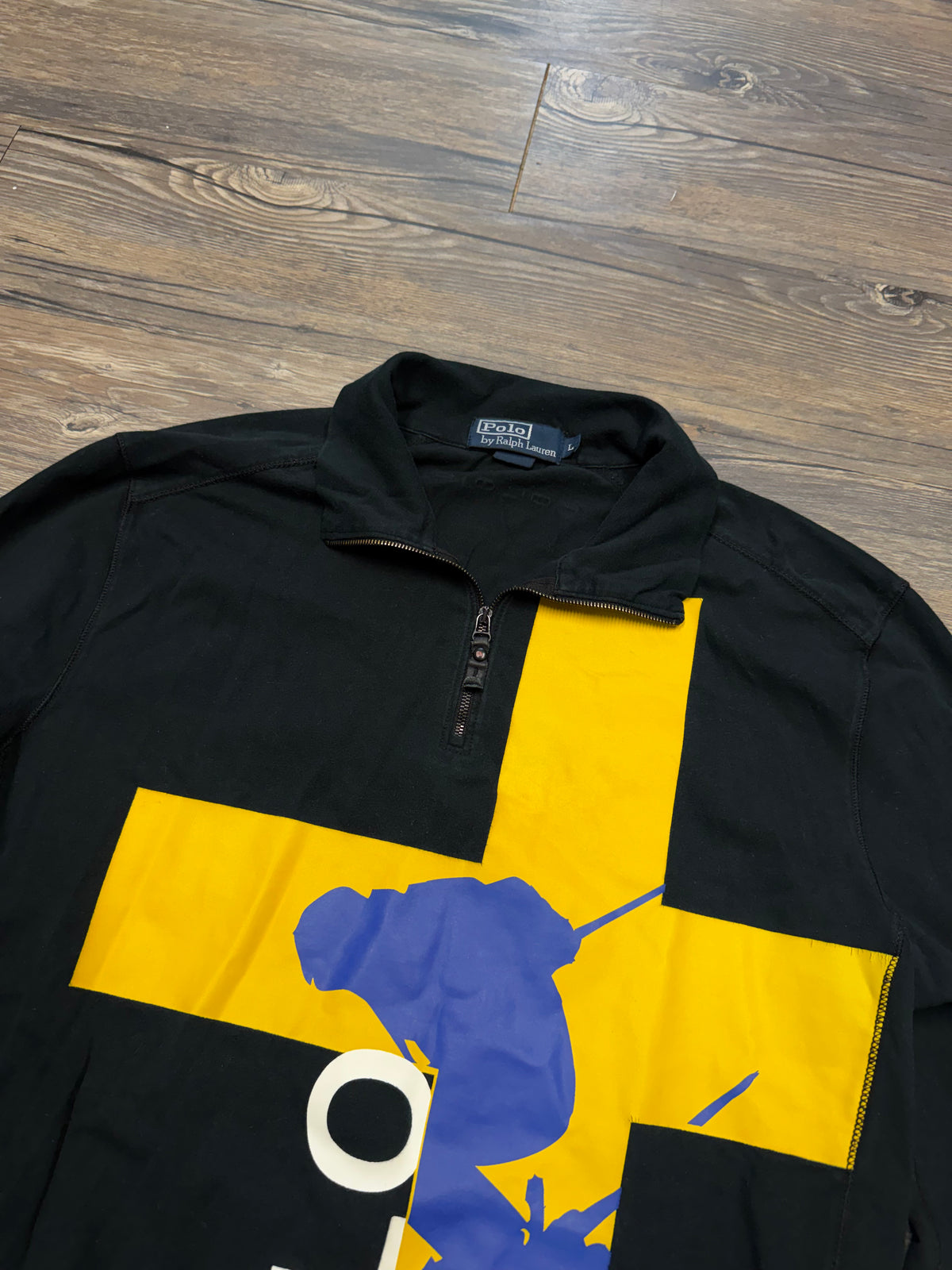 POLO RALPH LAUREN SKI QUARTER ZIP (L)
