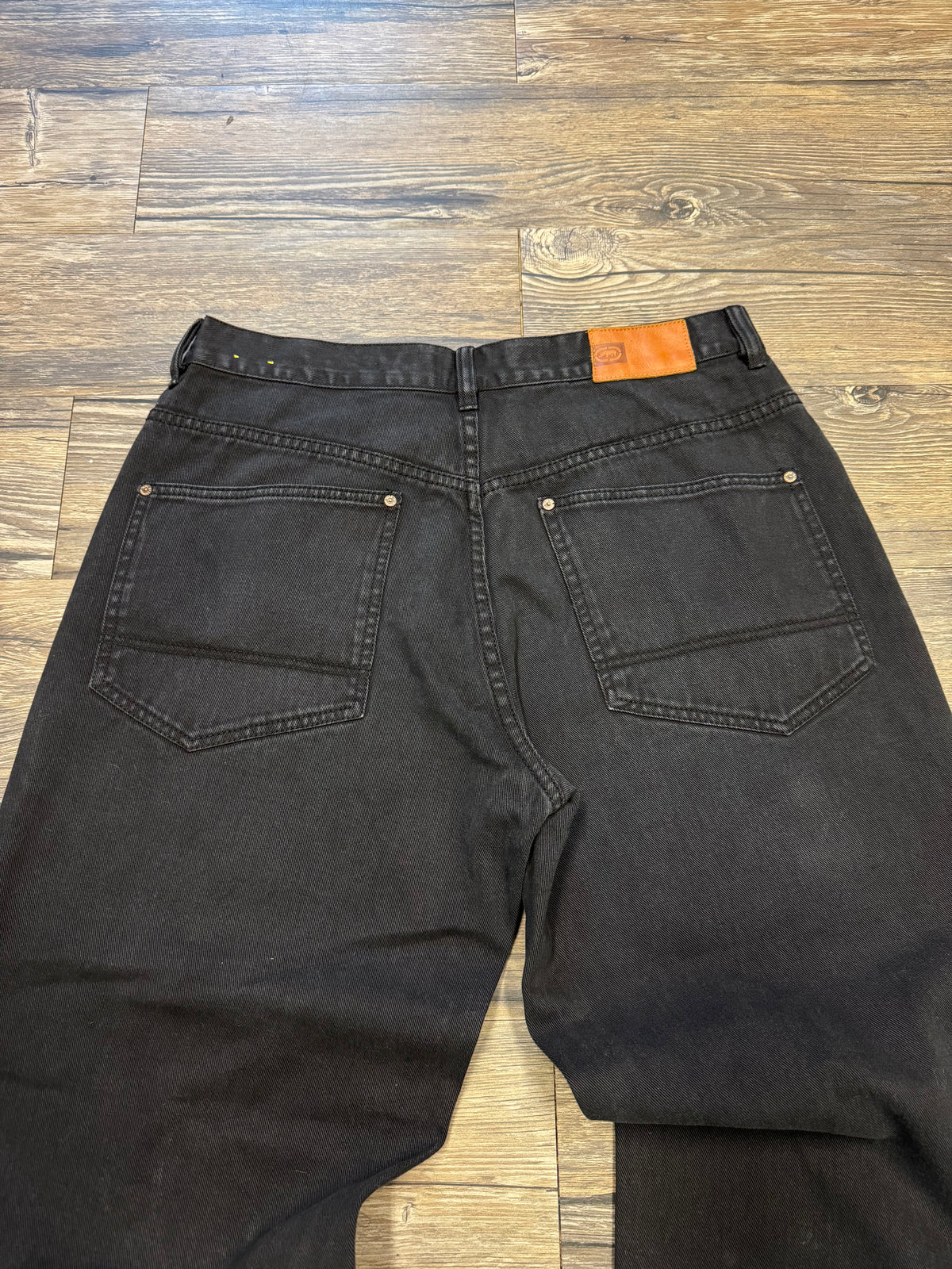 ECKO 5 POCKET UNLTD DENIM WIDE LEG JEANS (34)