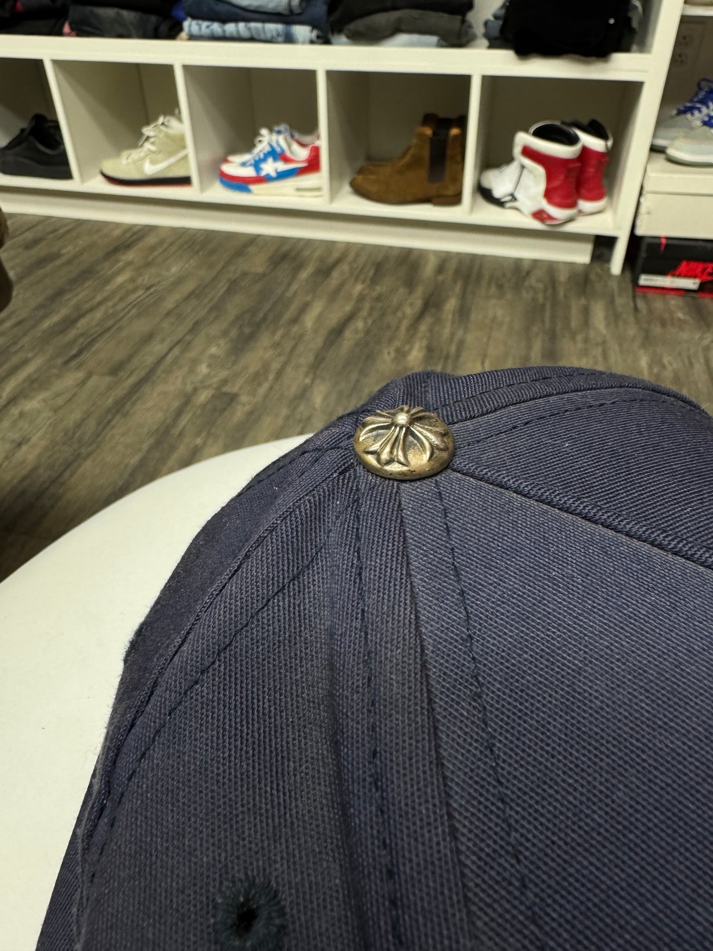 CHROME HEARTS EMBROIDERED ADJUSTABLE CAP