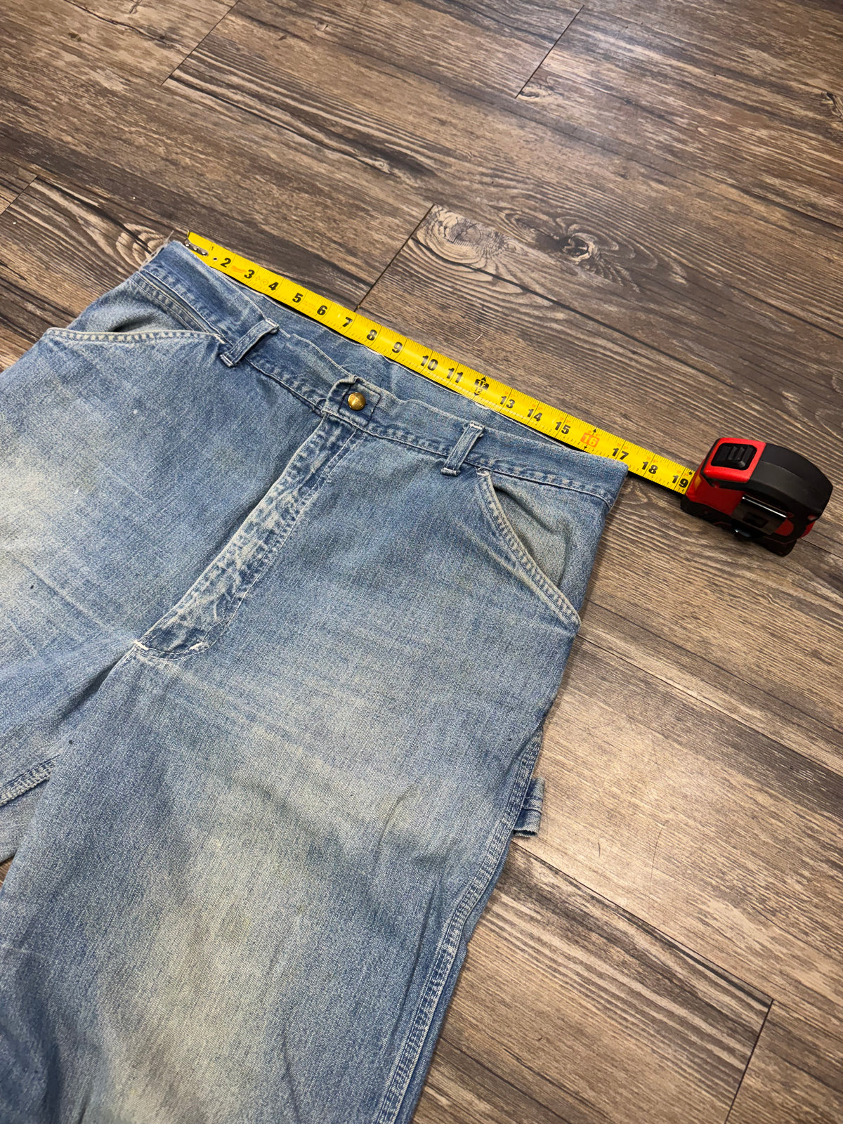 CARHARTT VINTAGE 70'S FADED JEANS (38x34)