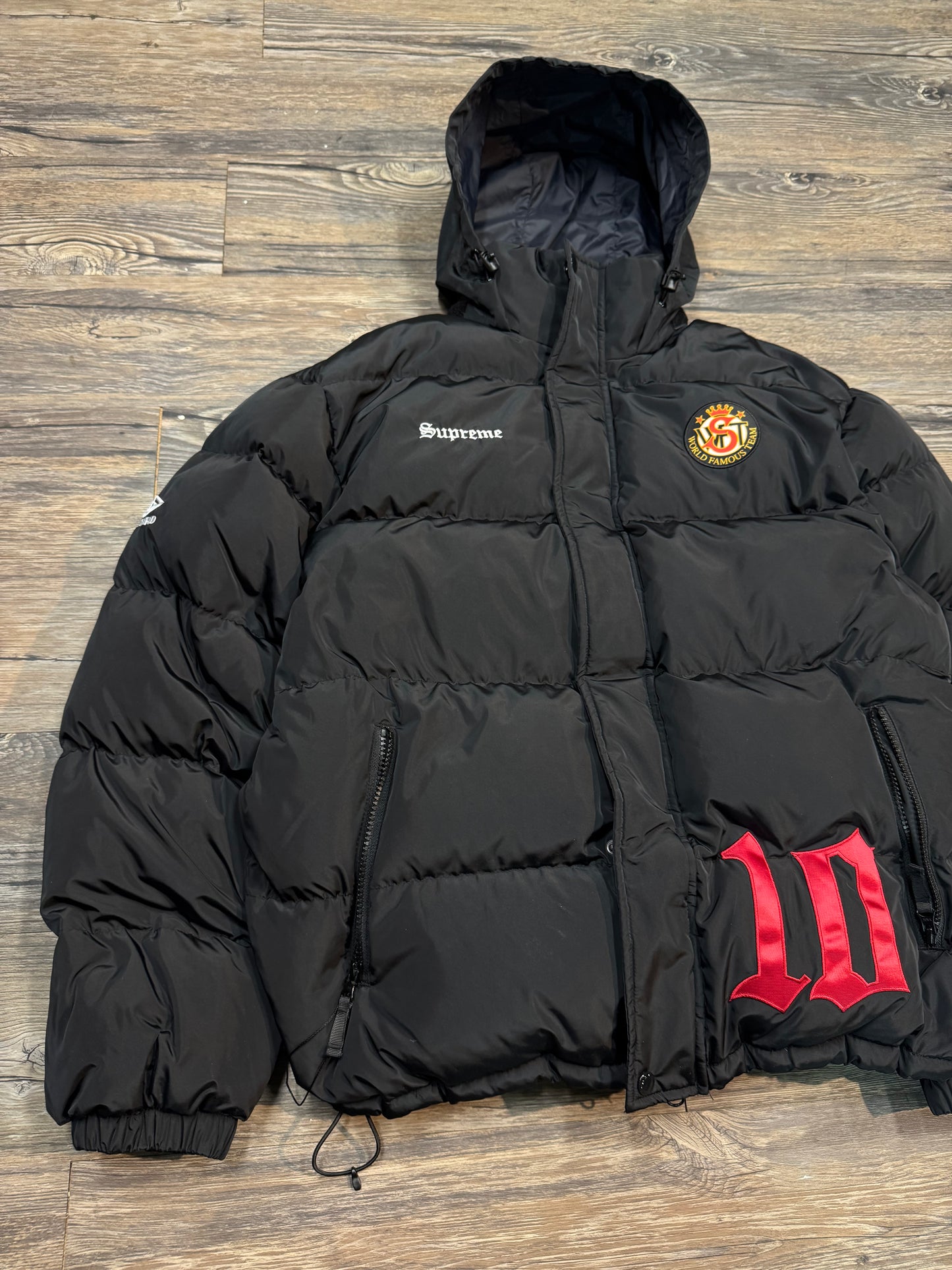 SUPREME UMBRO DOWN PUFFER JACKET (MEDIUM)
