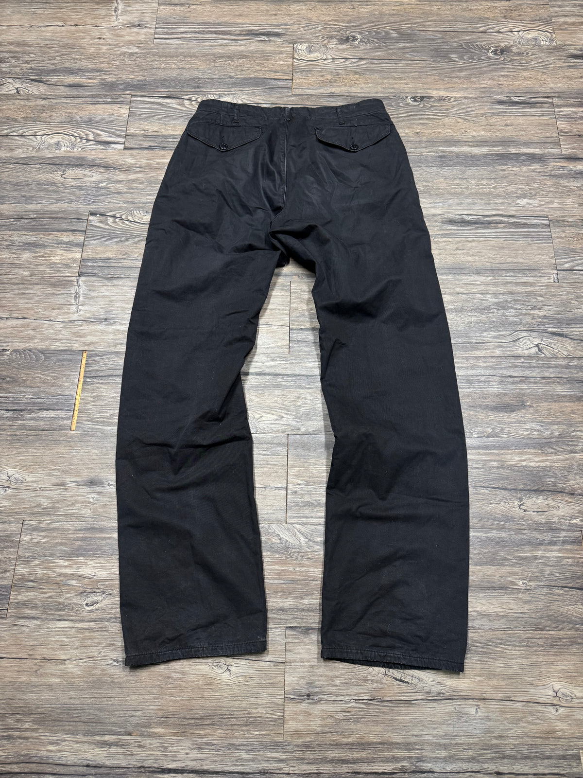 VTG 90’s STONE ISLAND STRAIGHT FIT WAXED CHINO PANTS (30)