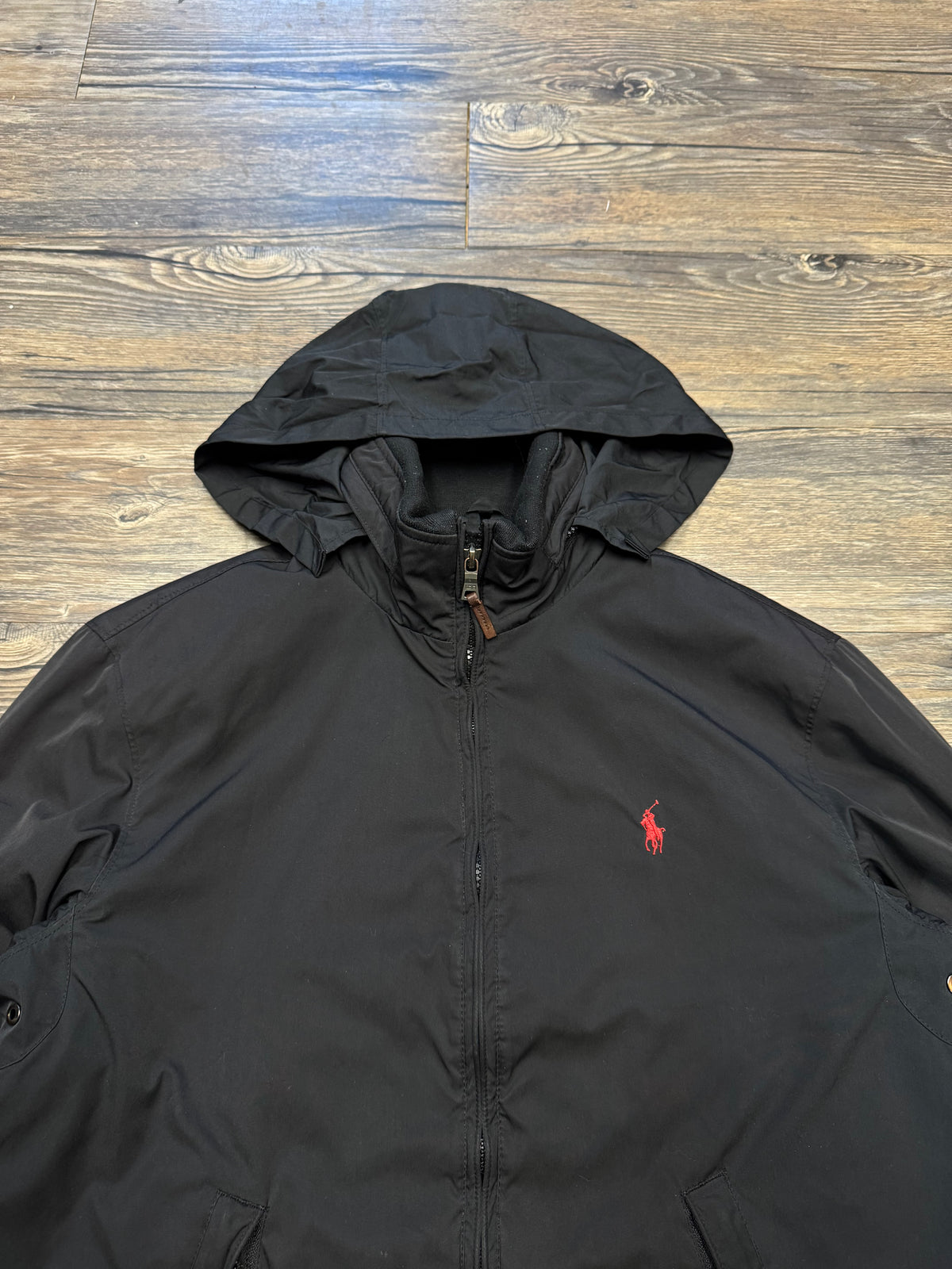 POLO RALPH LAUREN HOODED WINDBREAKER (S)