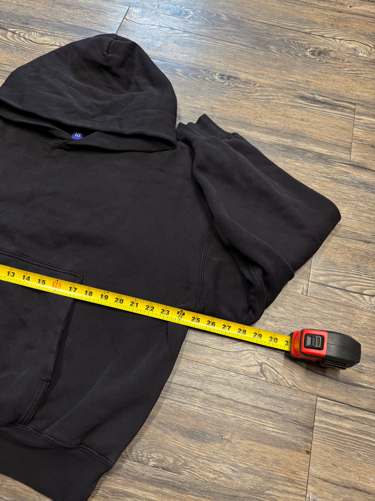 YEEZY GAP BLACK HOODIE (L)