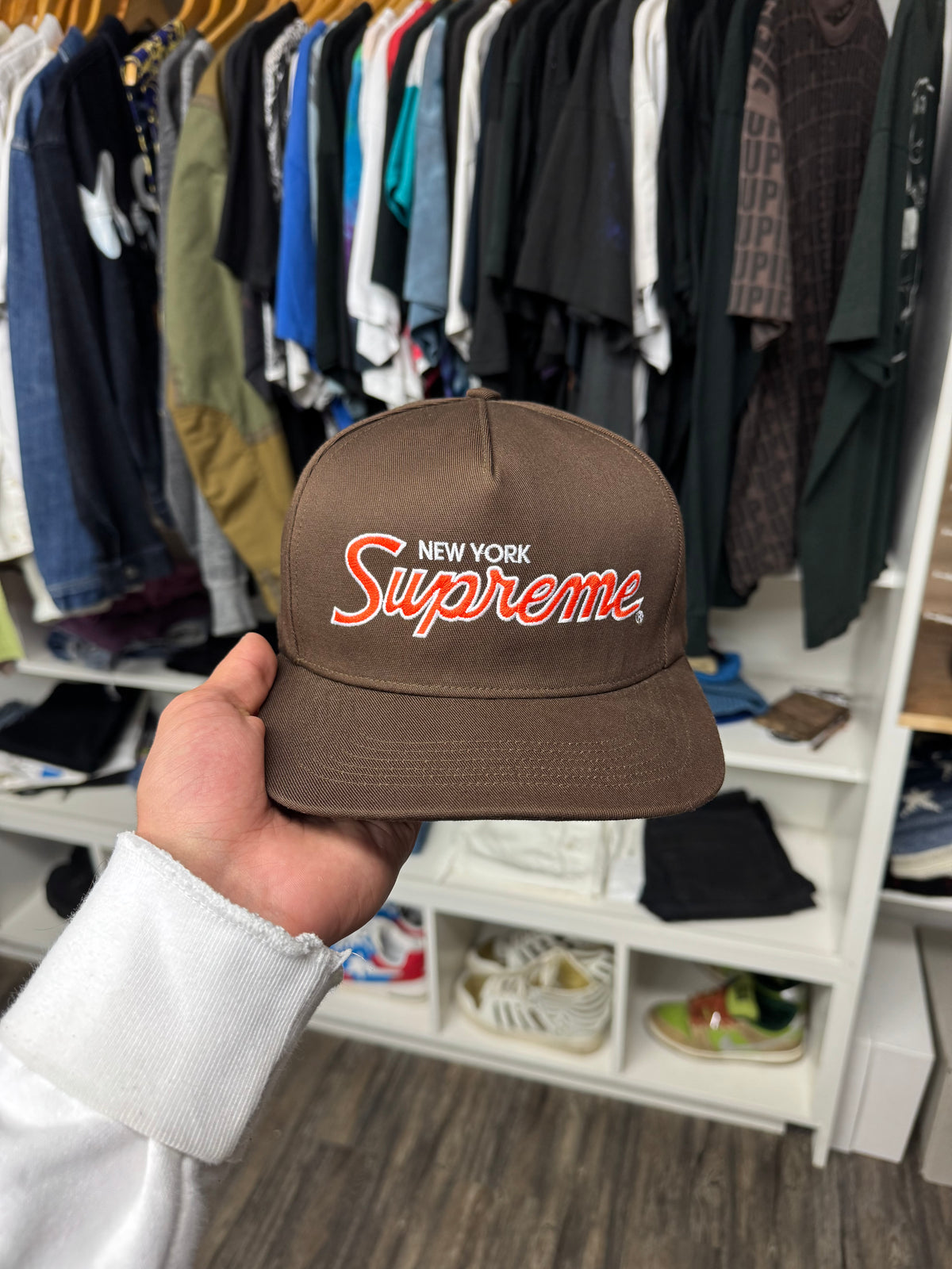 SUPREME CLASSIC 5-PANEL NY SNAP BACK (OS)