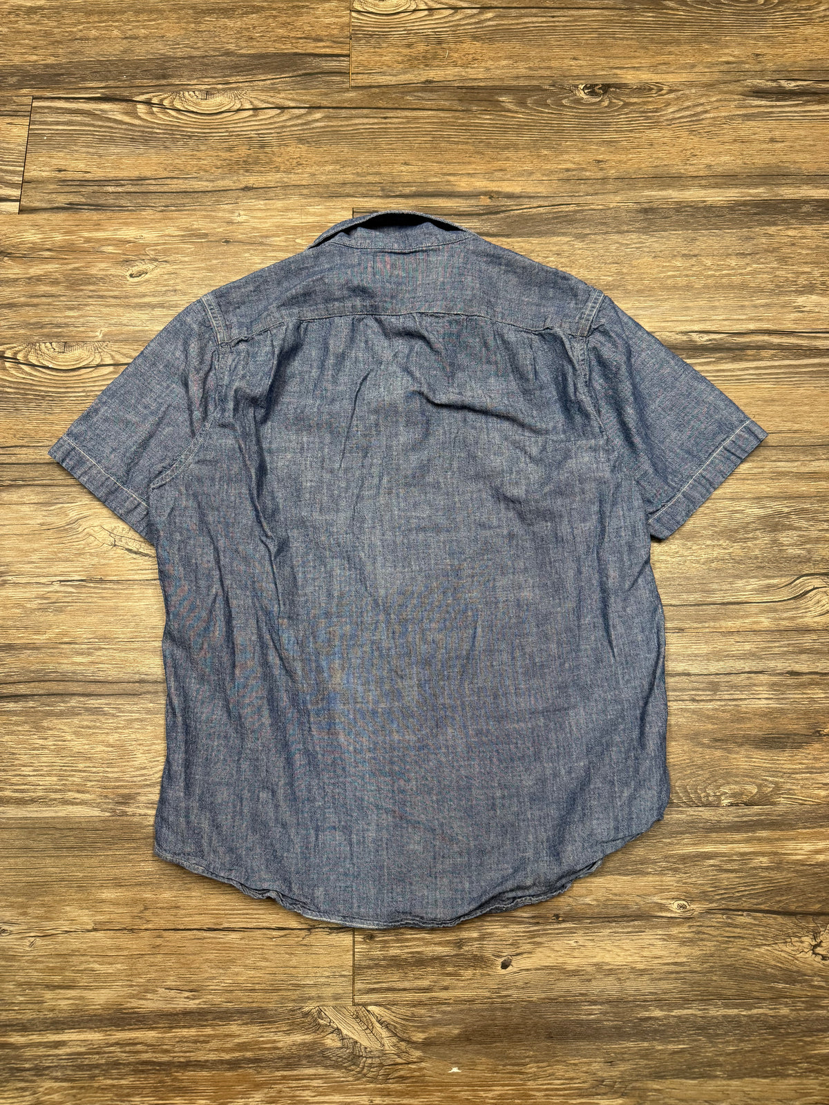 RRL WASHED BUTTON UP SHIRT (S)