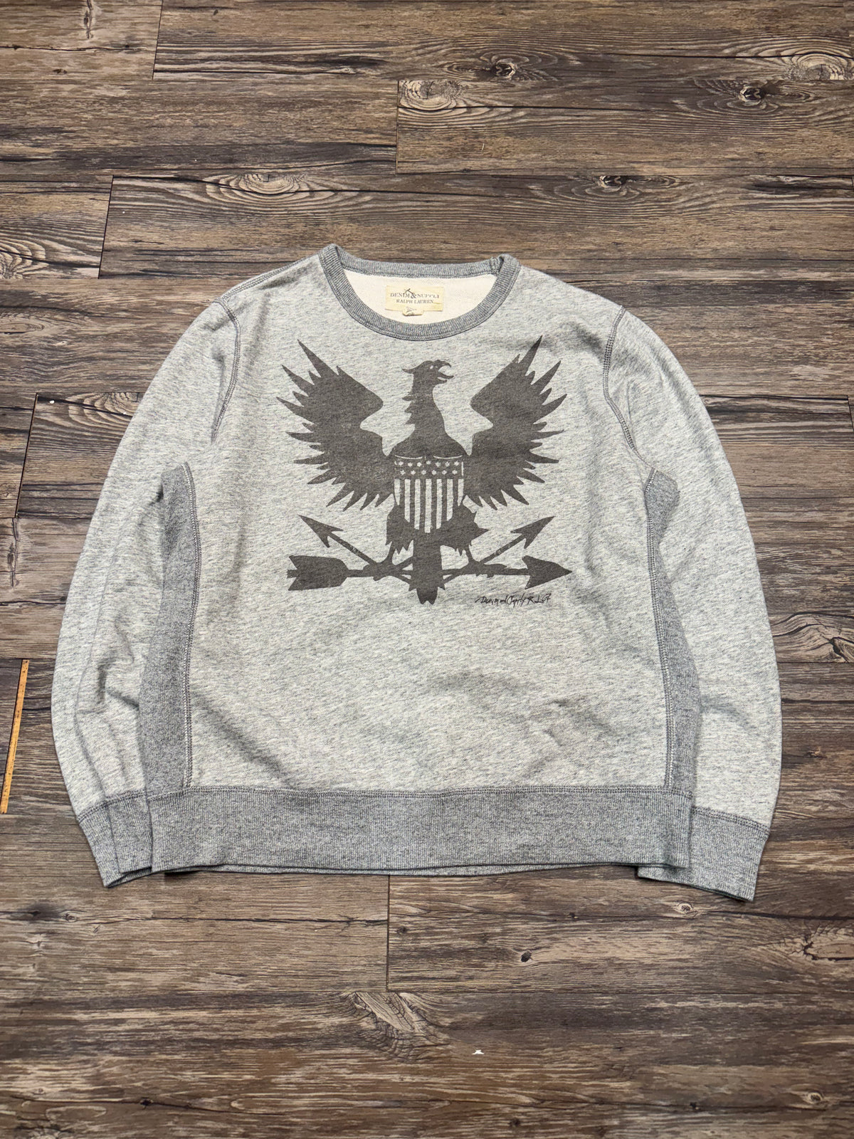 POLO RALPH LAUREN DENIM & SUPPLY EAGLE CREWNECK (L)
