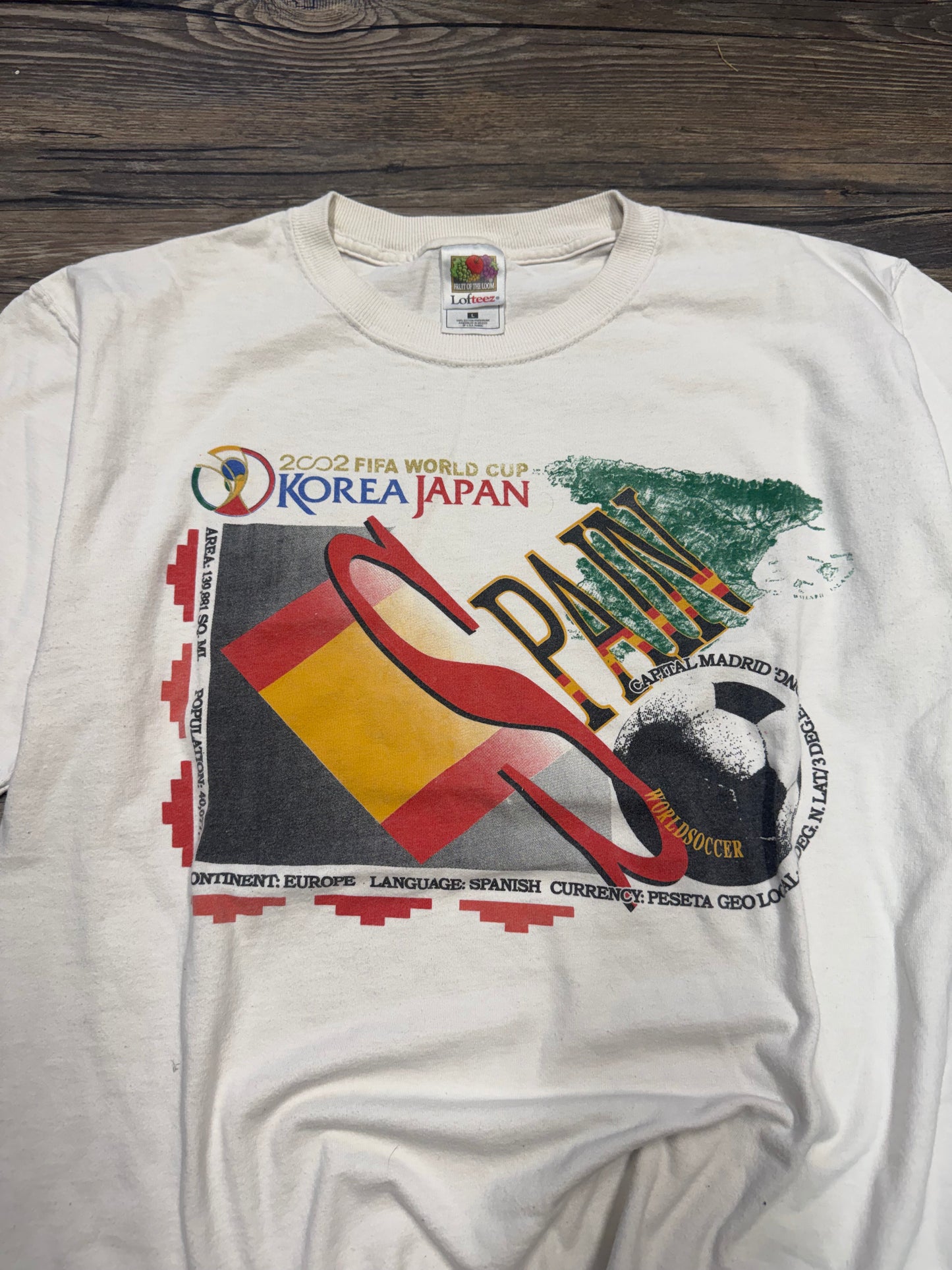 2000's KOREA X JAPAN GRAPHIC T-SHIRT (LARGE)