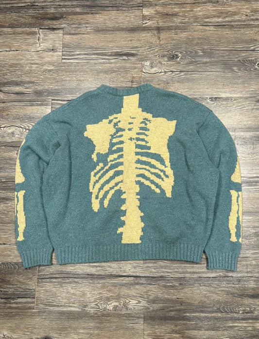 KAPITAL BONES SWEATER (LARGE)