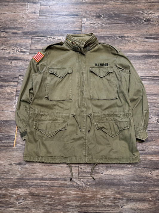 POLO RALPH LAUREN VINTAGE MILITARY STYLE JACKET (L)
