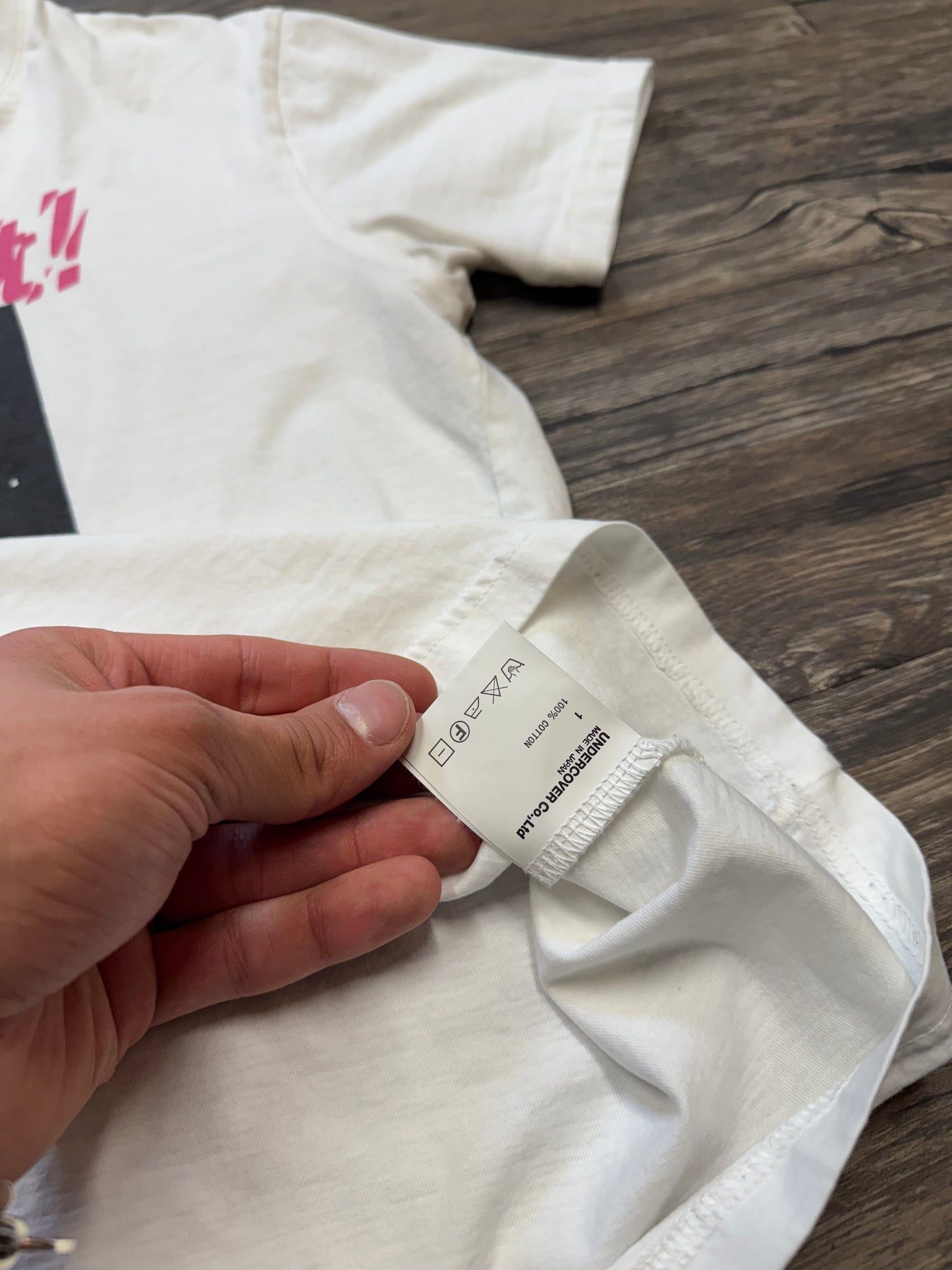 UNDERCOVER SS06 ‘CHUUUT!’ TEE (S)
