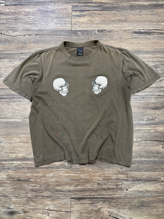NUMBER (N)INE SS04 THE CLASH DOUBLE SKULL TEE (2)