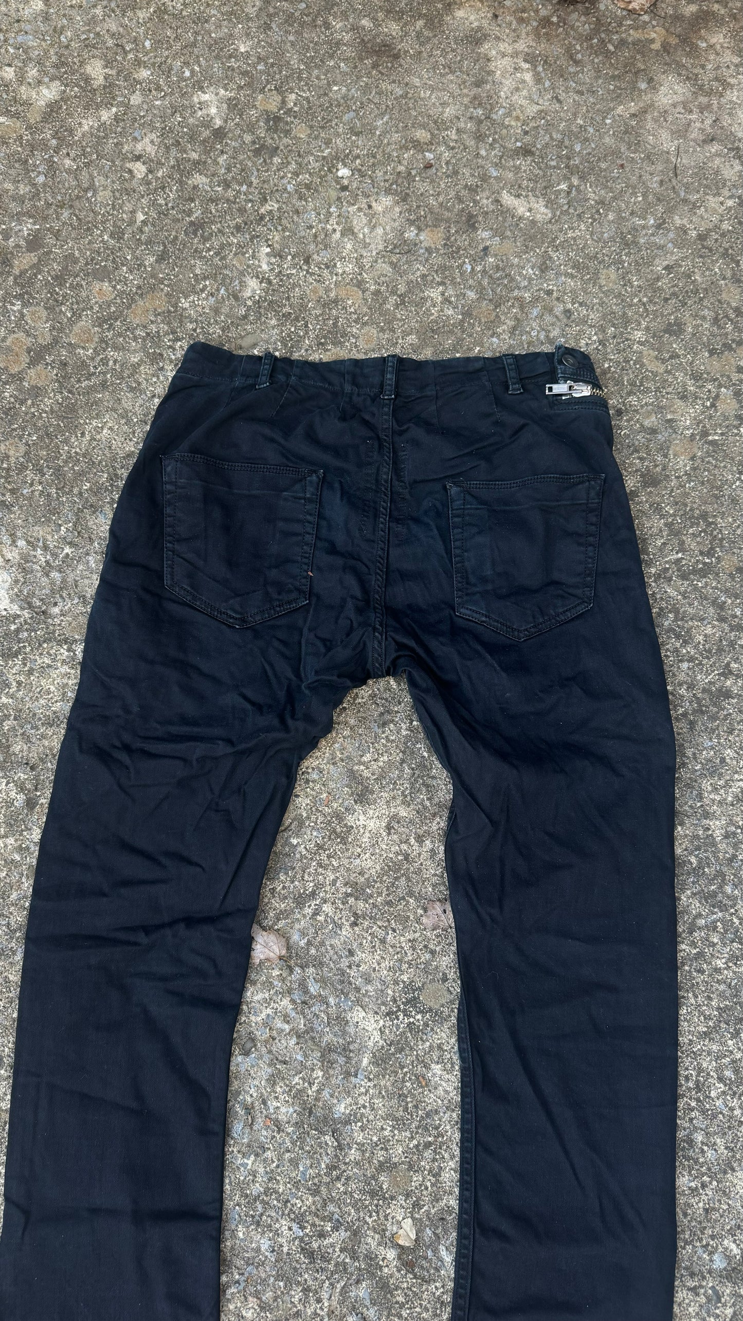 RICK OWENS AIRCUT DENIMS (32)