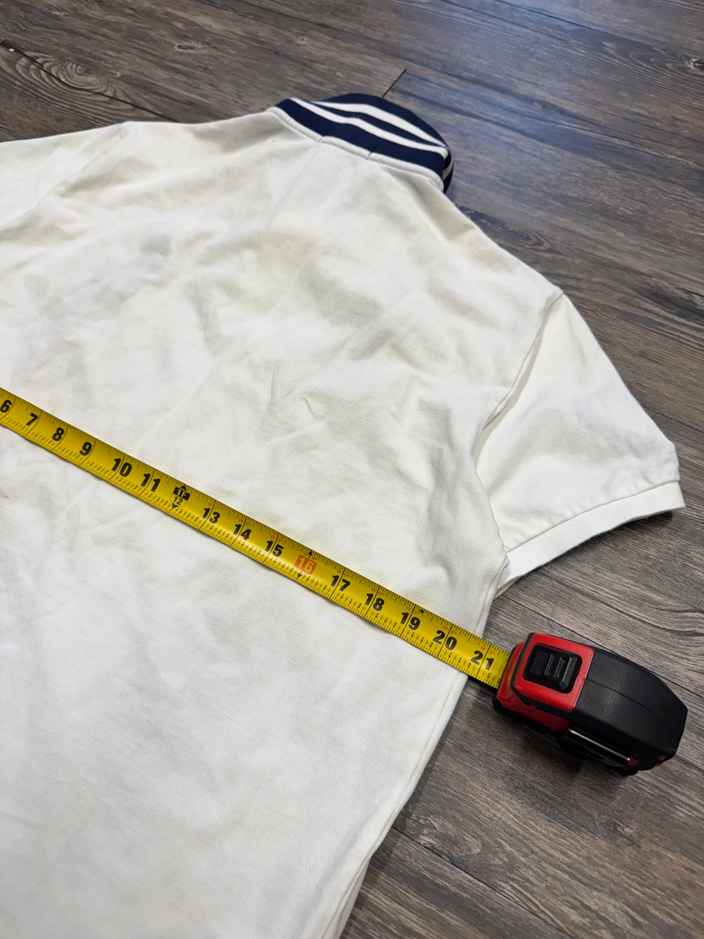 RALPH LAUREN STRIPED BIG PONY POLO (L)