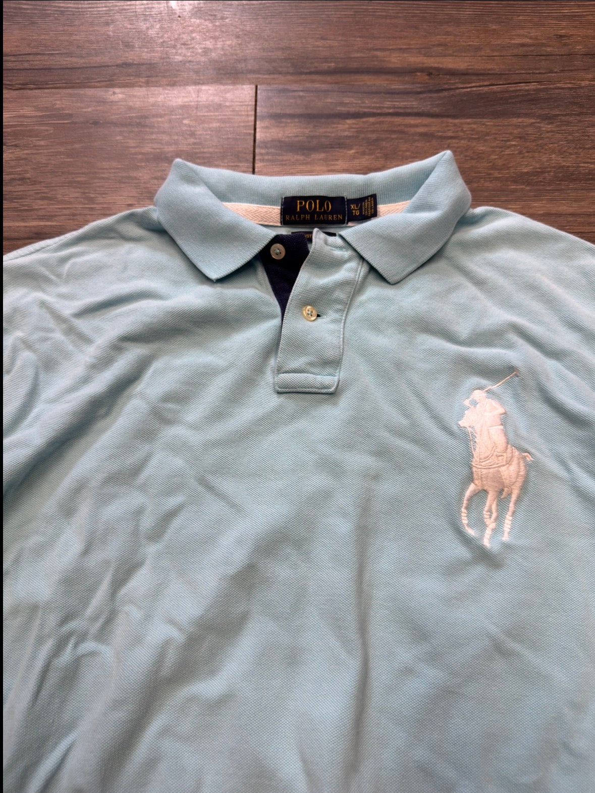 POLO RALPH LAUREN BIG PONY AQUAMARINE POLO (XL)