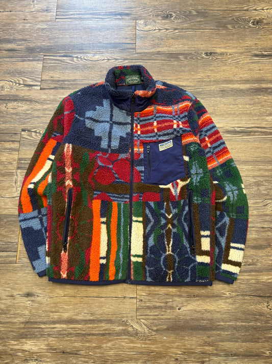 POLO COUNTRY PAINTED FLEECE JACKET (S)