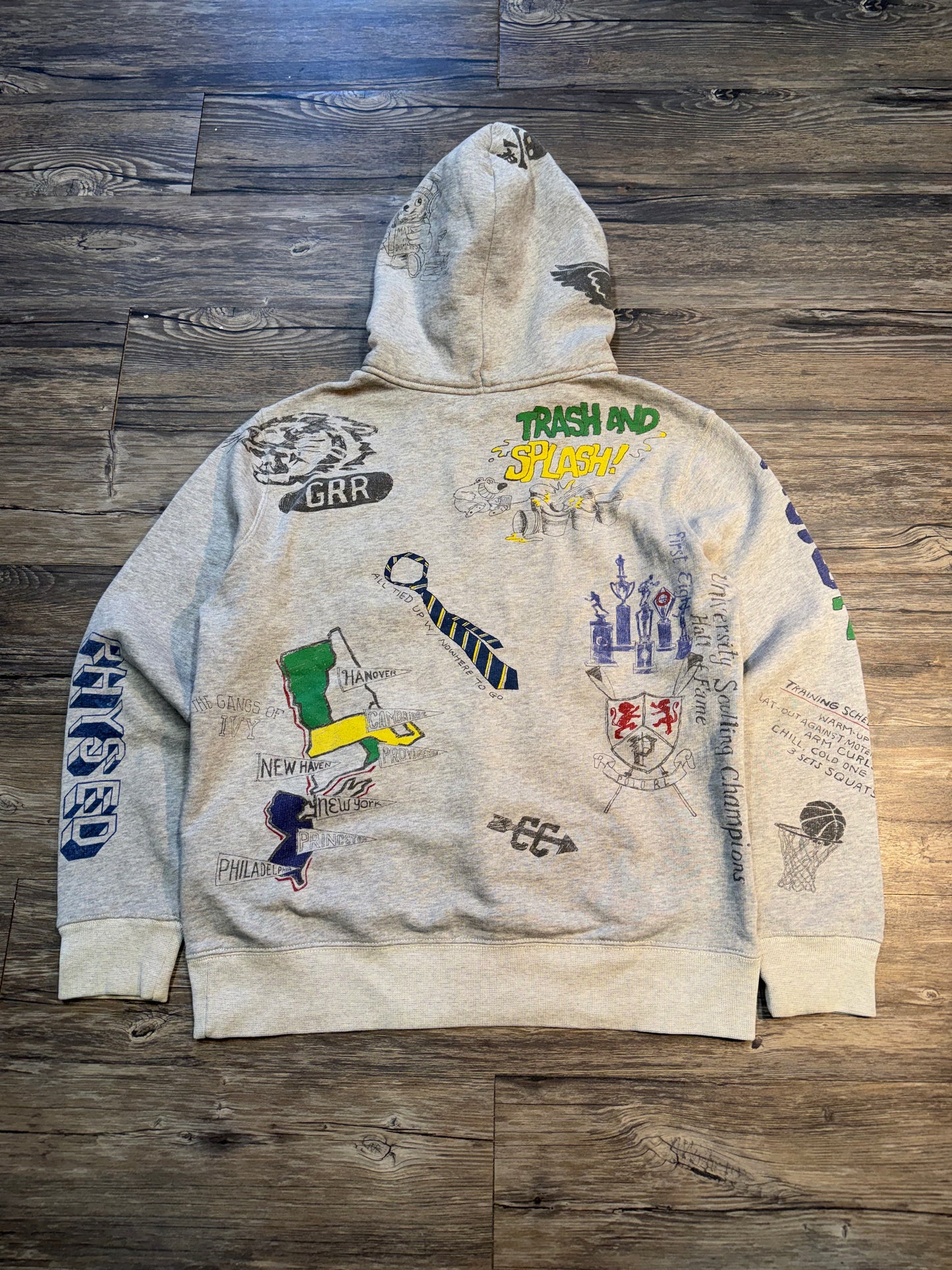 POLO RALPH LAUREN SENIOR CORDS HOODIE (M)