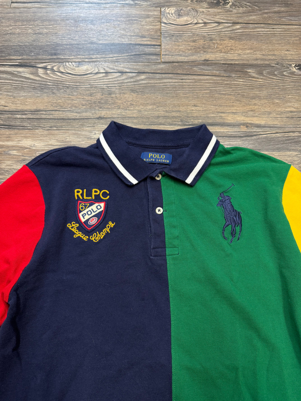POLO RALPH LAUREN BIG PONY FOOTBALL POLO (L)