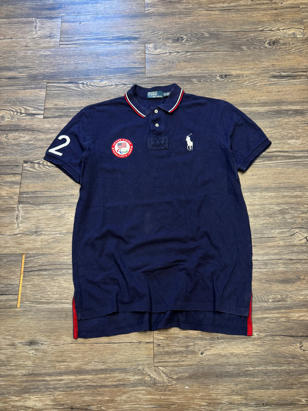 POLO RALPH LAUREN PARILYMPIC USA BIG PONY (L)