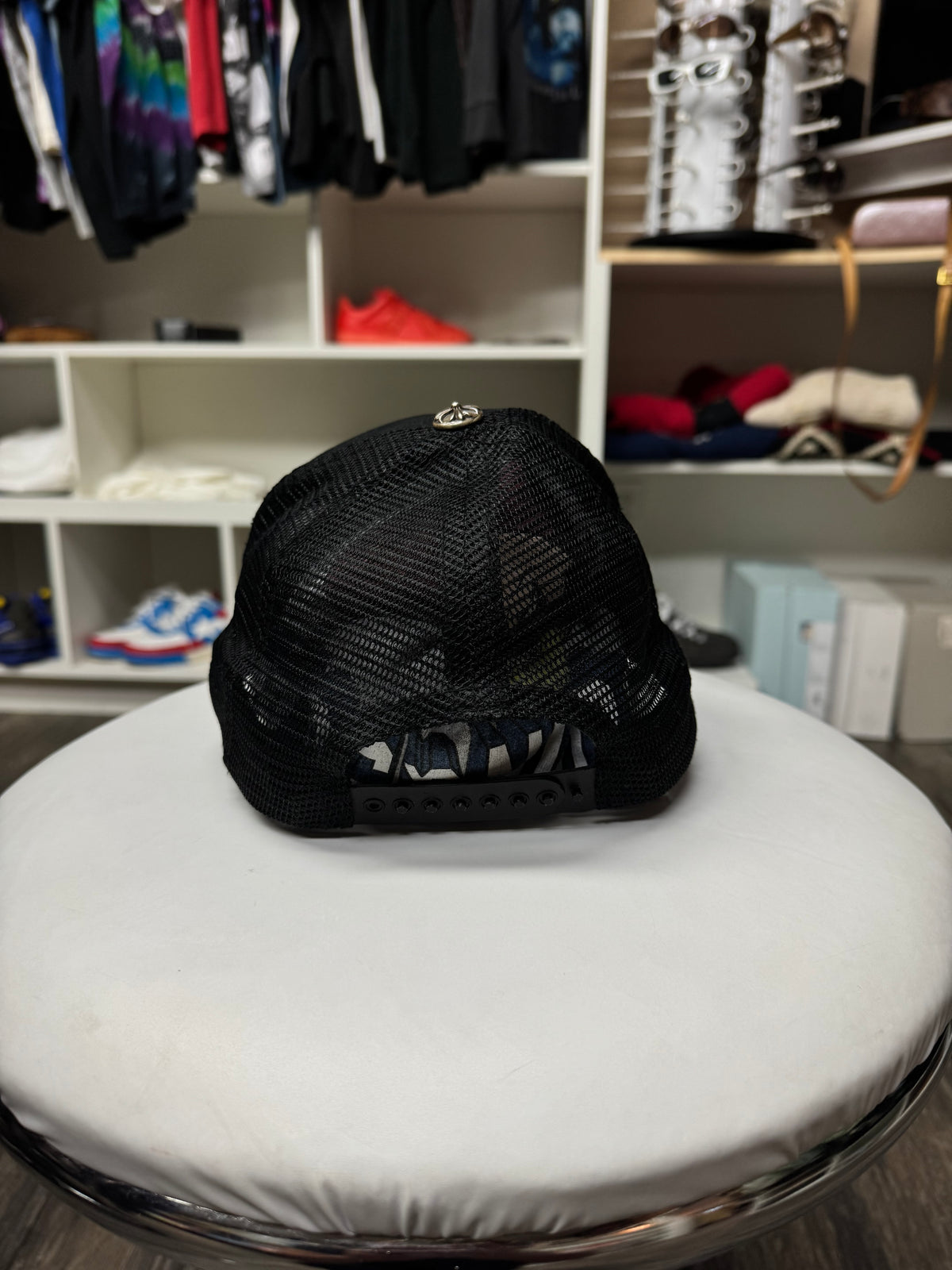 CHROME HEARTS NYC TRUCKER HAT (OS)
