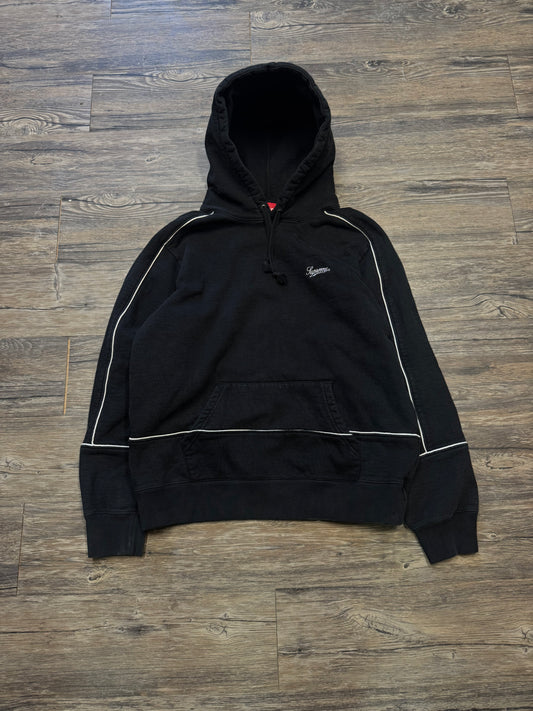SUPREME SMALL SCRIPT LOGO HOODIE (M)