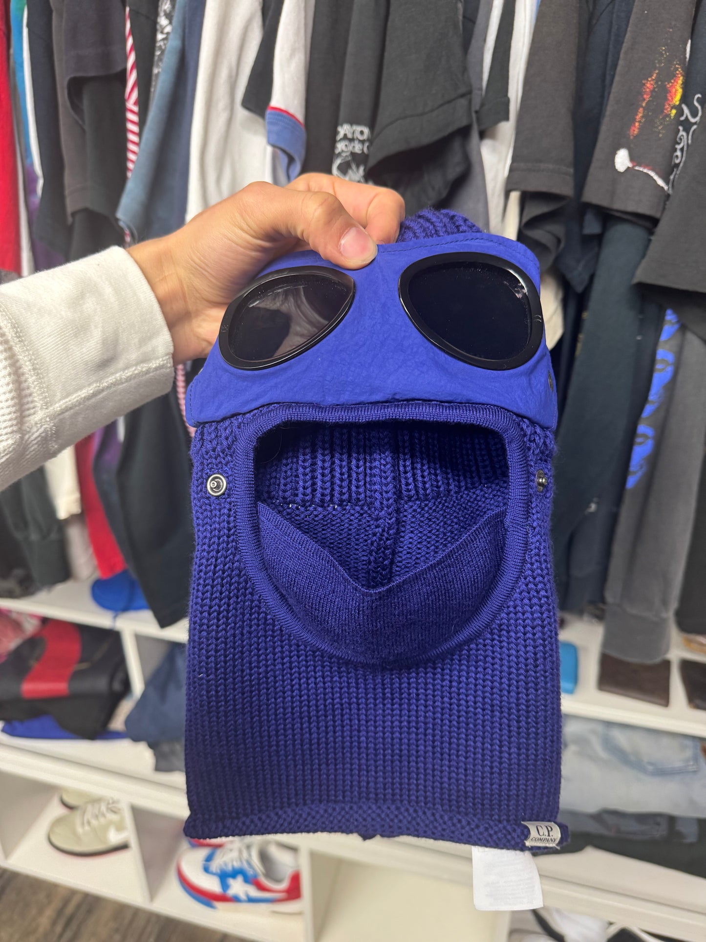 C.P. COMPANY GOGGLE SKI MASK