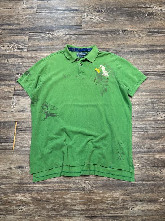 POLO RALPH LAUREN NATIVE AMERICAN CHIEF POLO (XL)