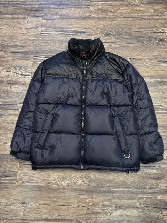 SOUTHPOLE Y2K BLACK PUFFER JACKET (L)