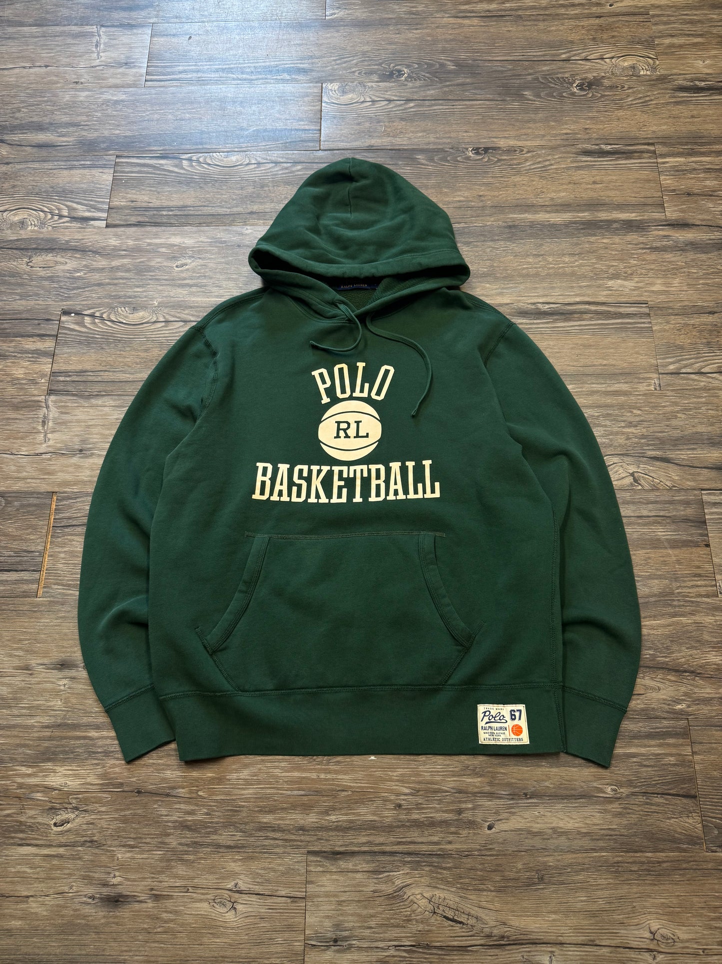 POLO RALPH LAUREN BASKETBALL HOODIE (L)