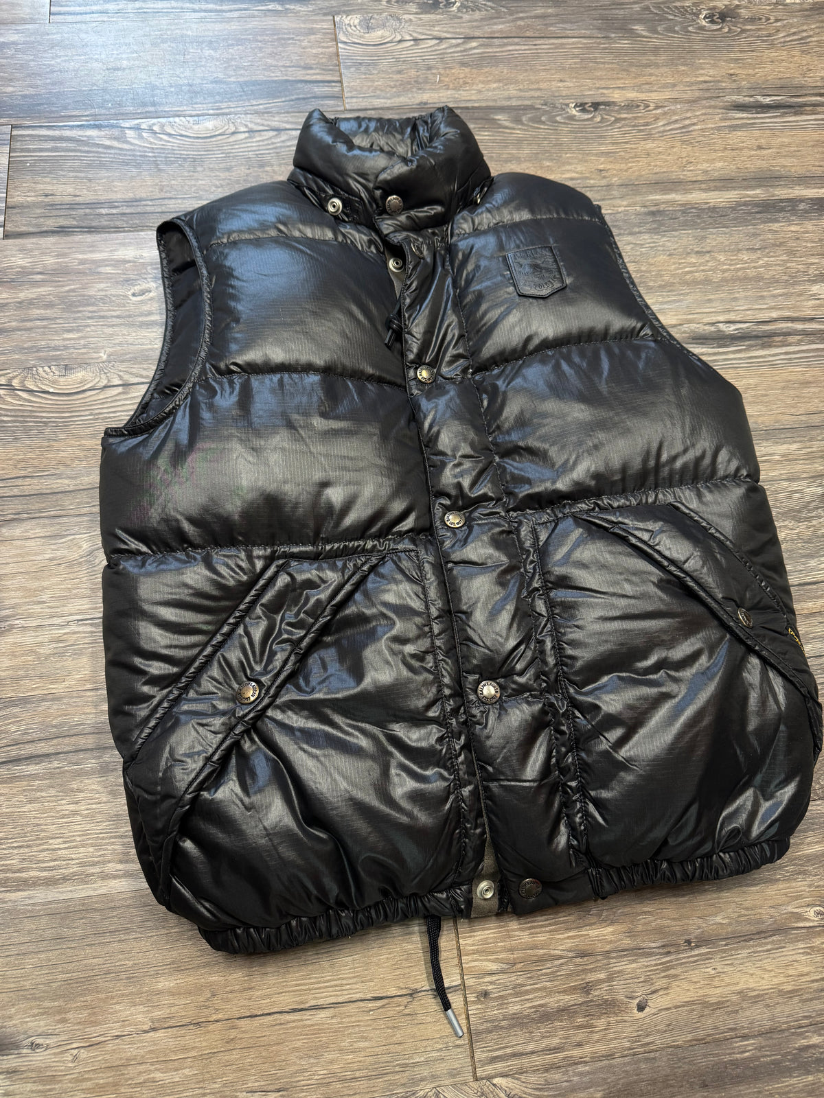POLO RALPH LAUREN TACTICAL NYLON PUFFER VEST (S)